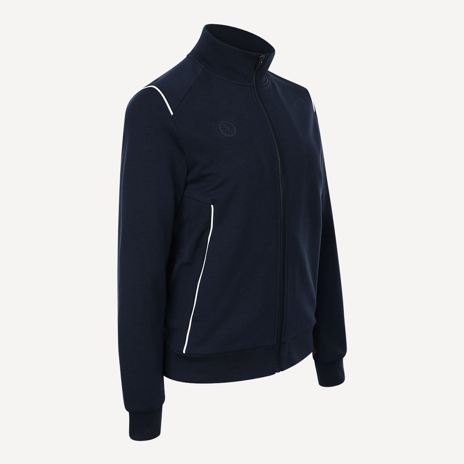 The Indian Maharadja Women's Cotton Tennis Track Jacket - Night Blue (4)