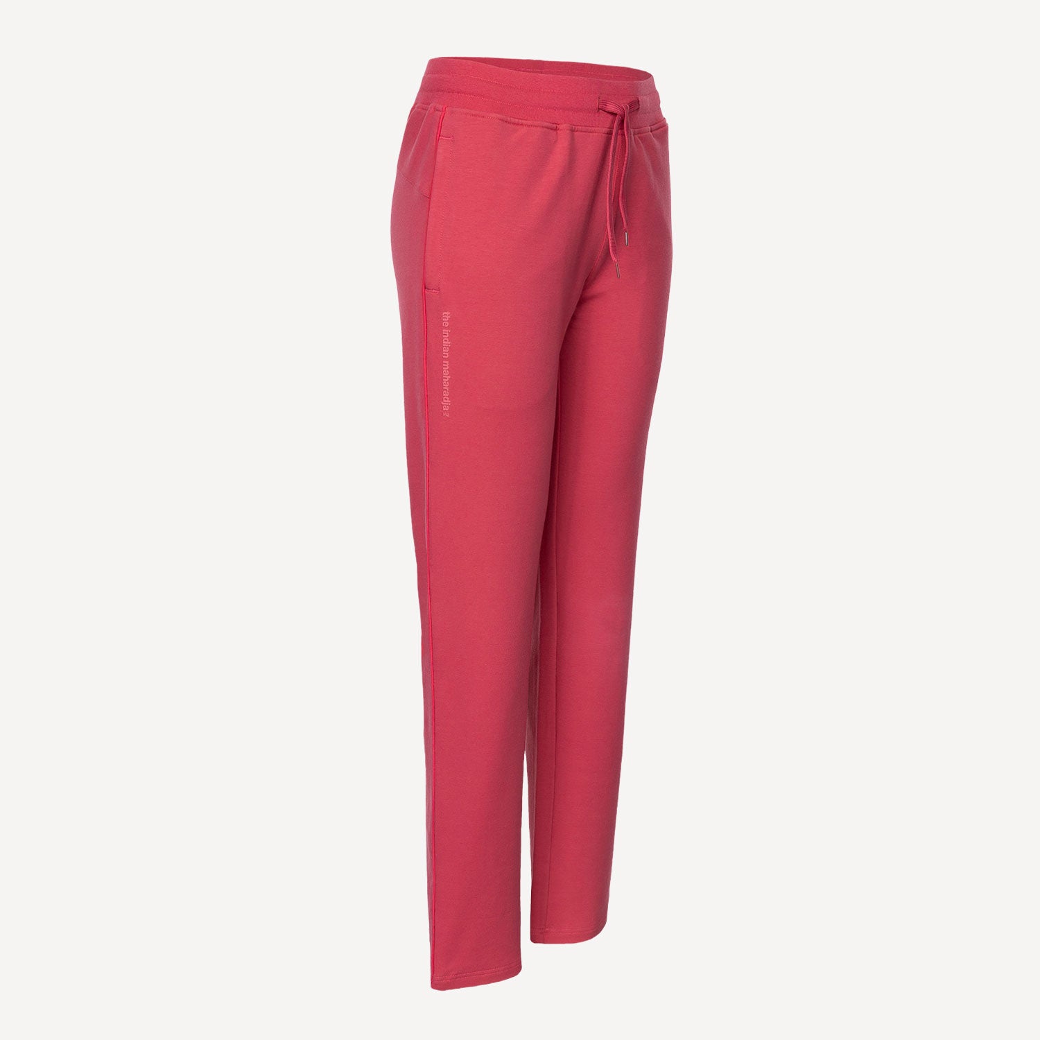 The Indian Maharadja Women's Cotton Tennis Track Pants - Berry Rose (4)