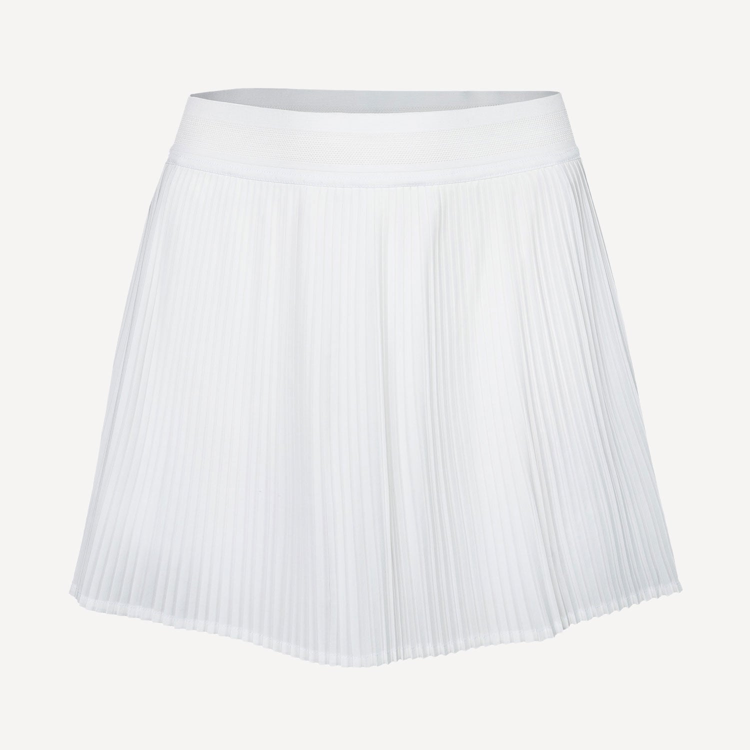 The Indian Maharadja Women's Fine Pleated Tennis Skirt - White (3)