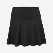 The Indian Maharadja Women's Flowing Tennis Skirt - Black (3)