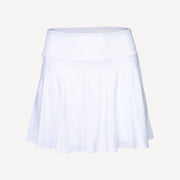 The Indian Maharadja Women's Flowing Tennis Skirt - White (3)