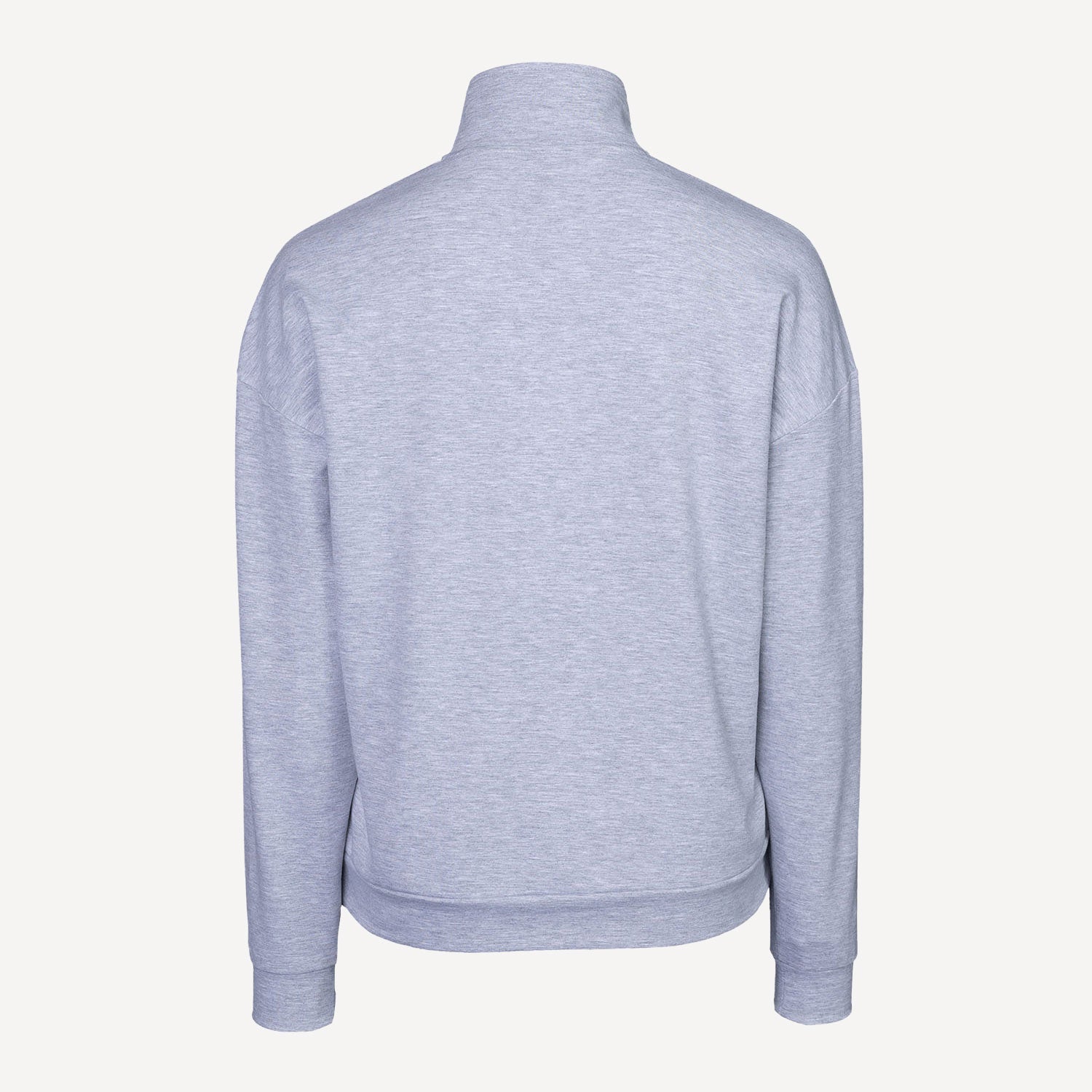 The Indian Maharadja Women's Half-Zip Tennis Sweater - Grey (5)