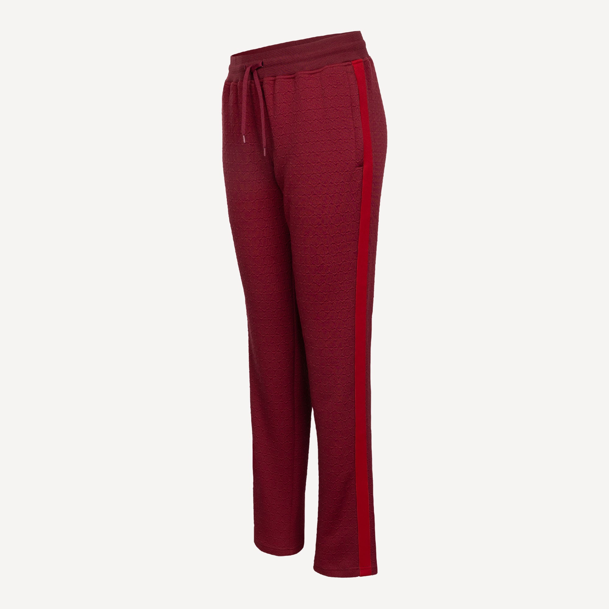 The Indian Maharadja Women's Jacquard Tennis Pants - Red (4)