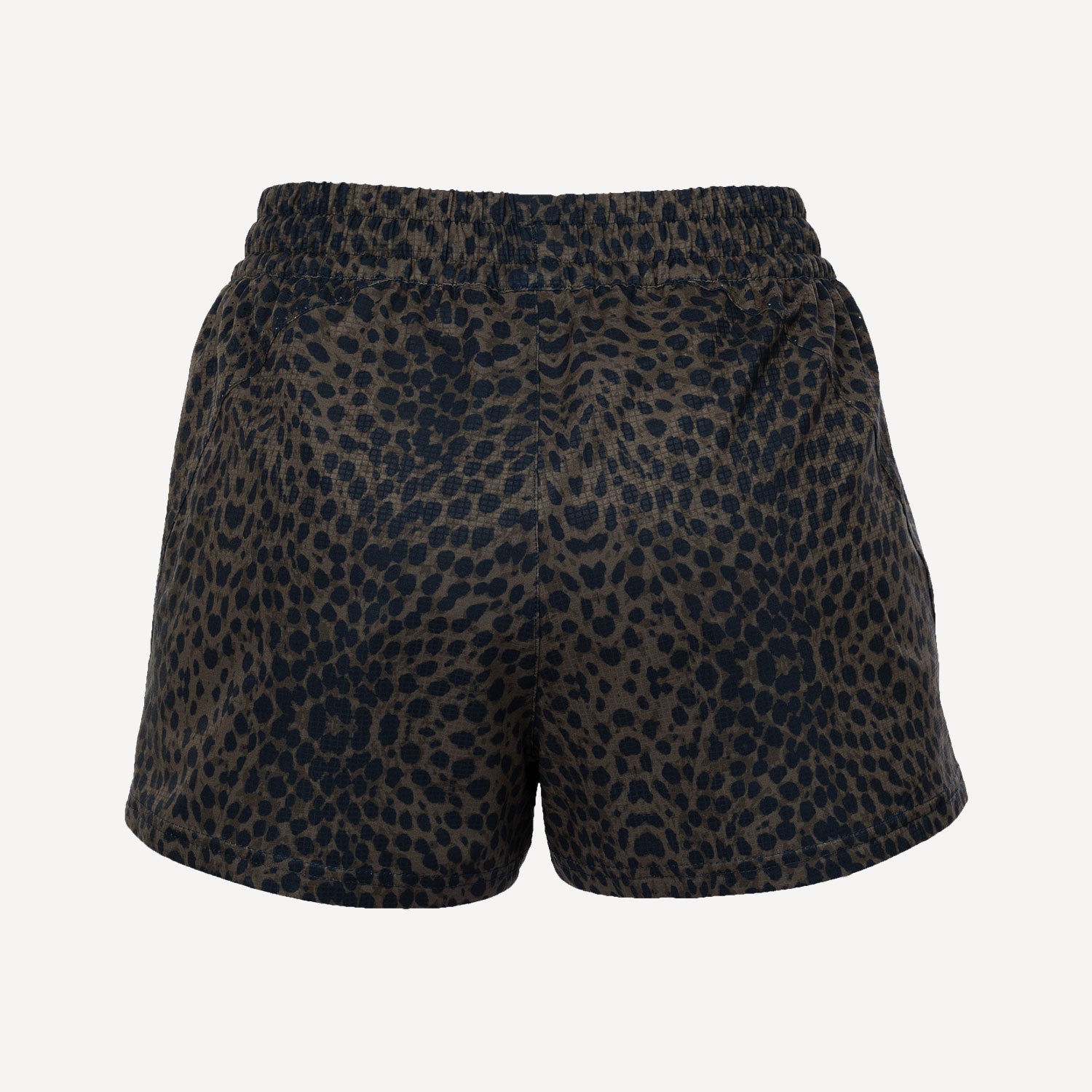 The Indian Maharadja Women's Leopard Tennis Shorts - Dark Blue (3)