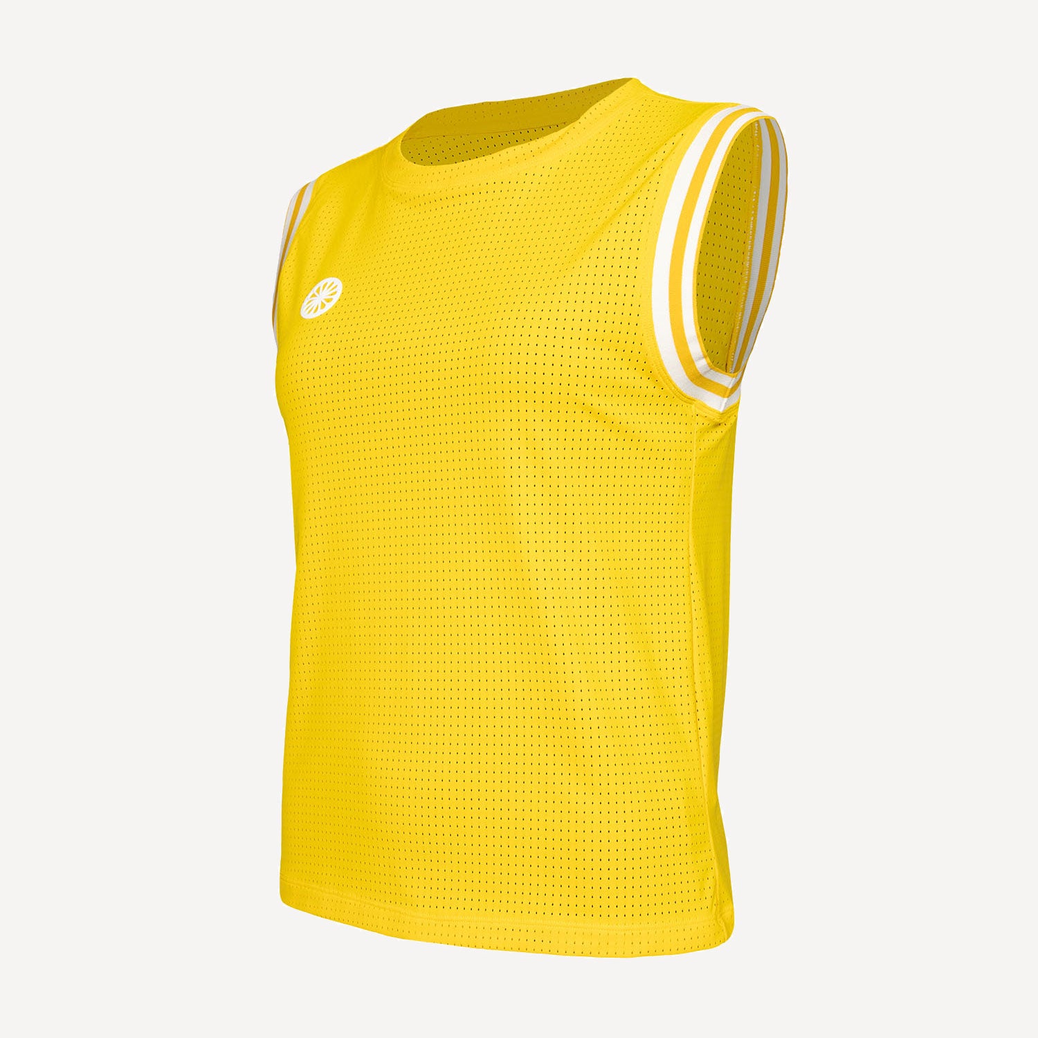 The Indian Maharadja Women's Mesh Tennis Tank - Yellow (4)