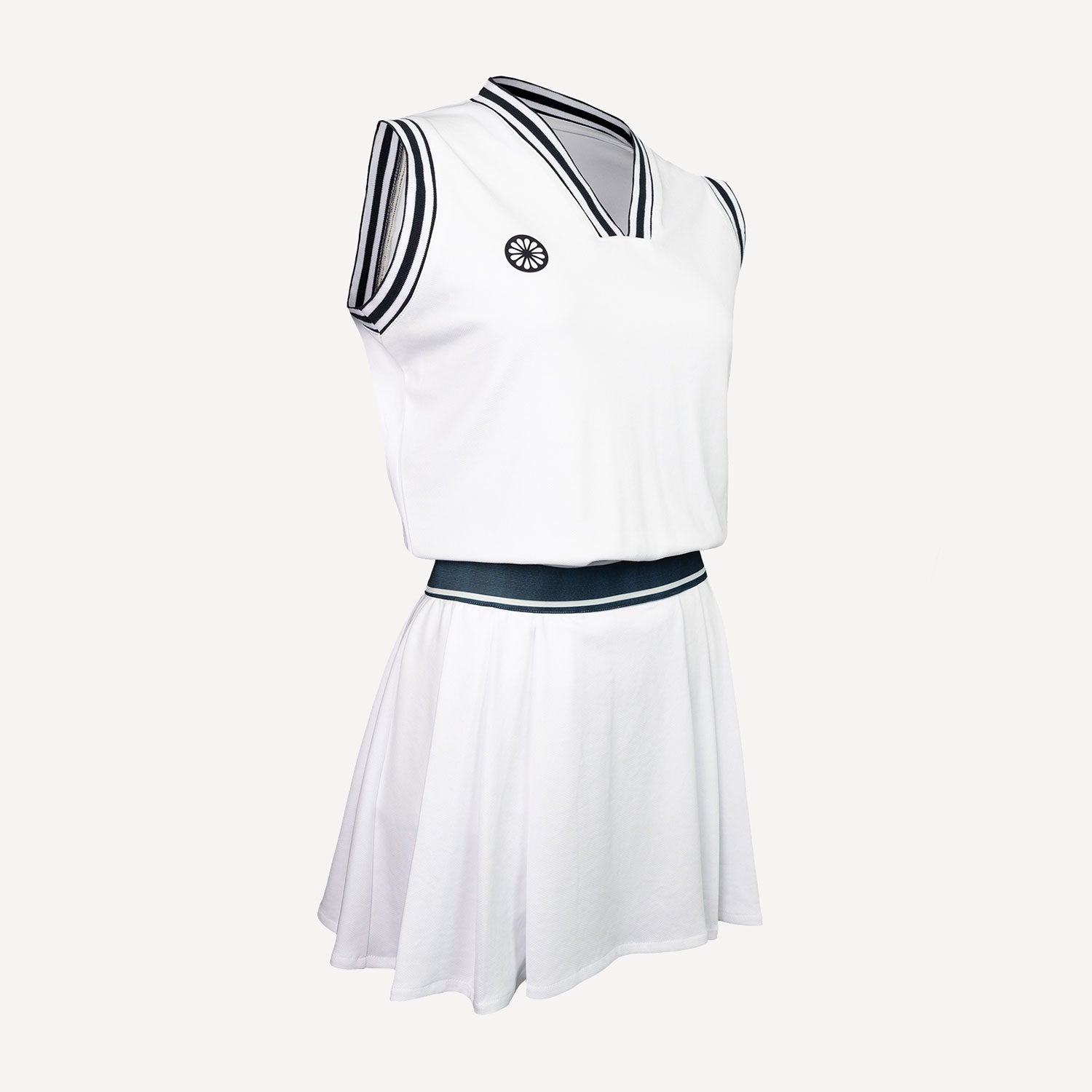 The Indian Maharadja Women's Pique 2-Piece Tennis Dress - White (2)