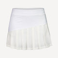 The Indian Maharadja Women's Pleated Tennis Skirt - White (1)