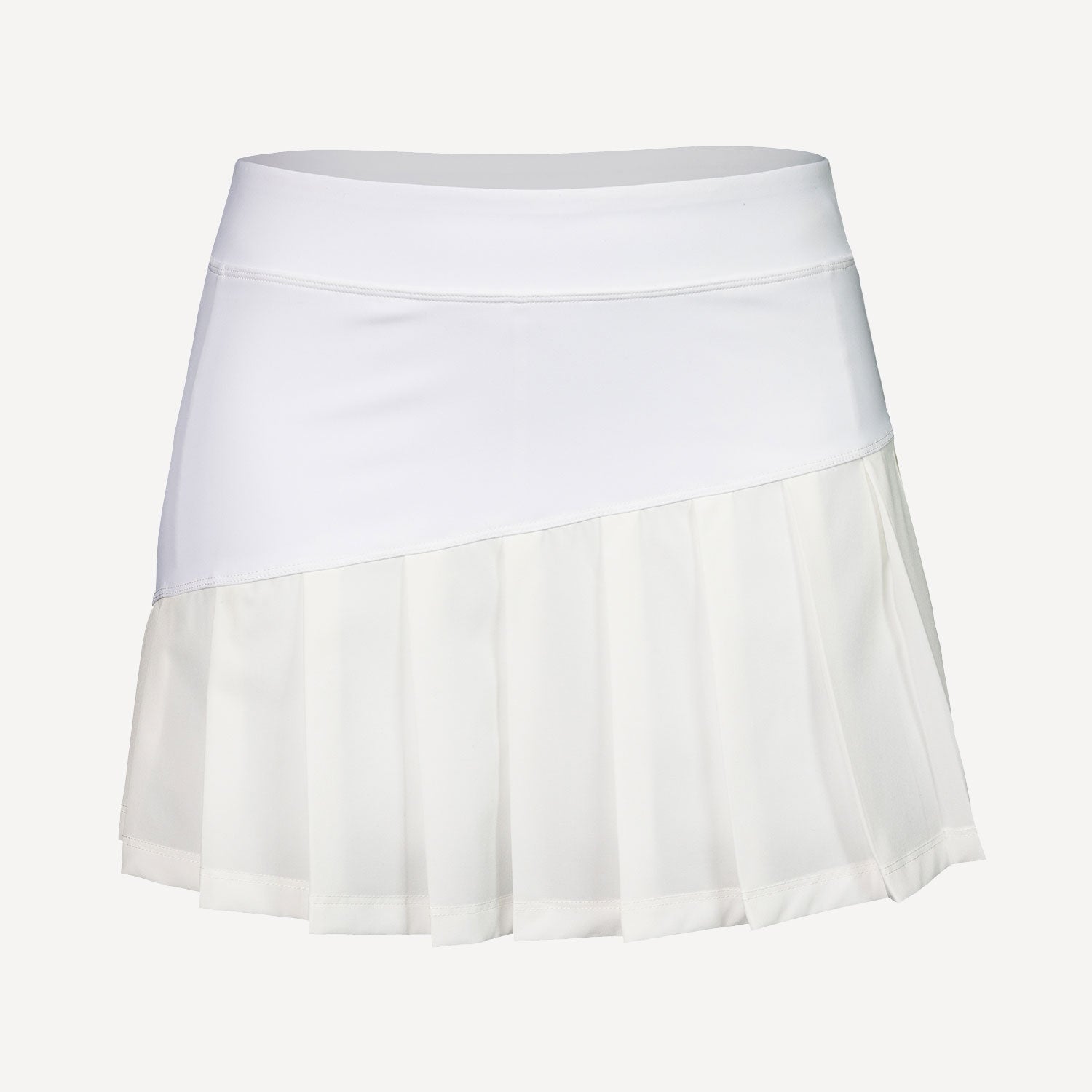 The Indian Maharadja Women's Pleated Tennis Skirt - White (1)