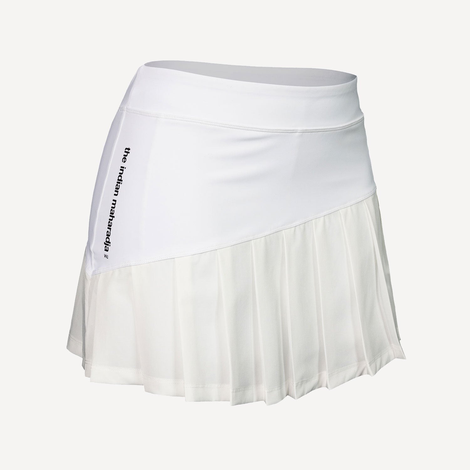 The Indian Maharadja Women's Pleated Tennis Skirt - White (2)