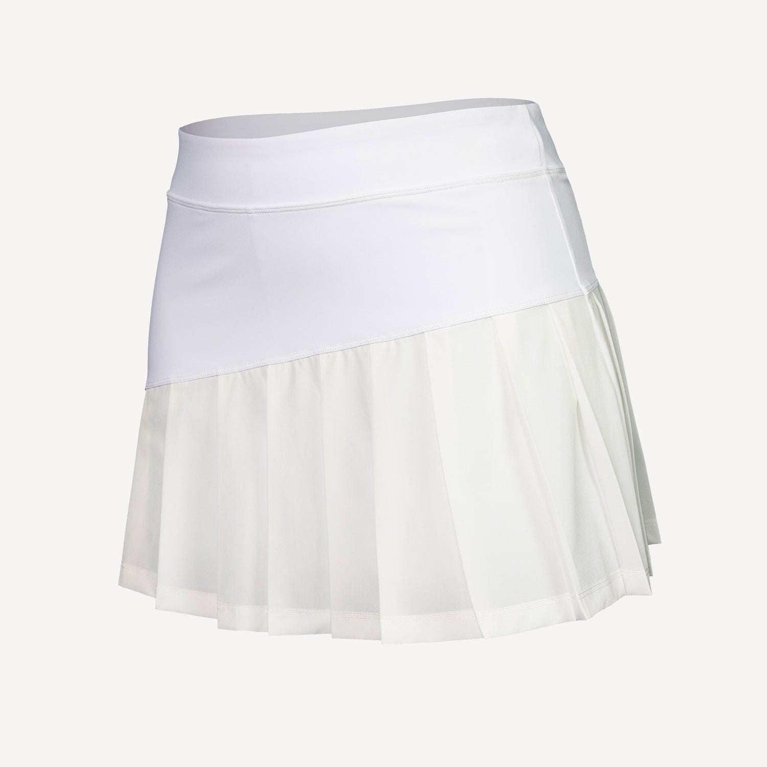 The Indian Maharadja Women's Pleated Tennis Skirt - White (4)