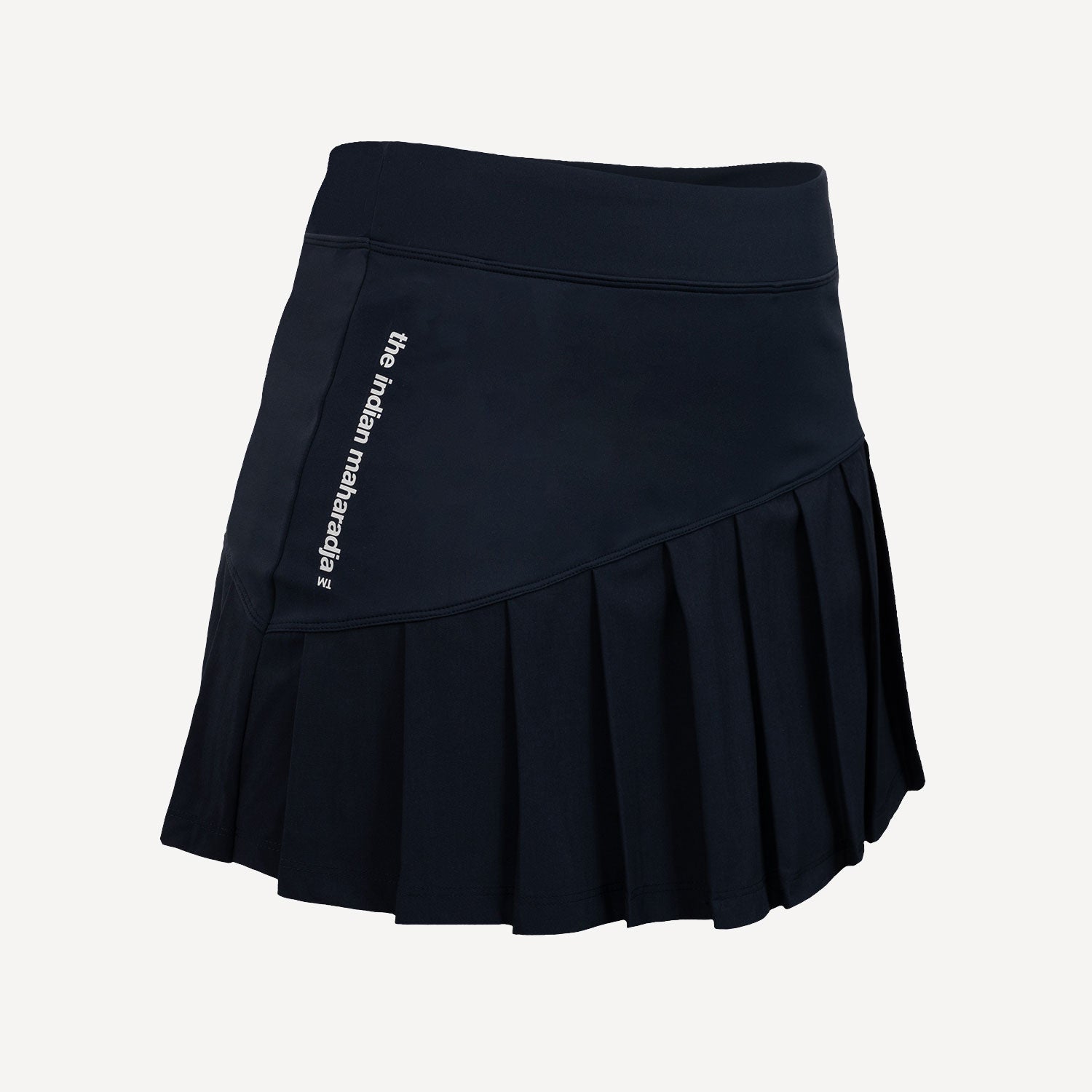 The Indian Maharadja Women's Pleated Tennis Skirt - Dark Blue (2)