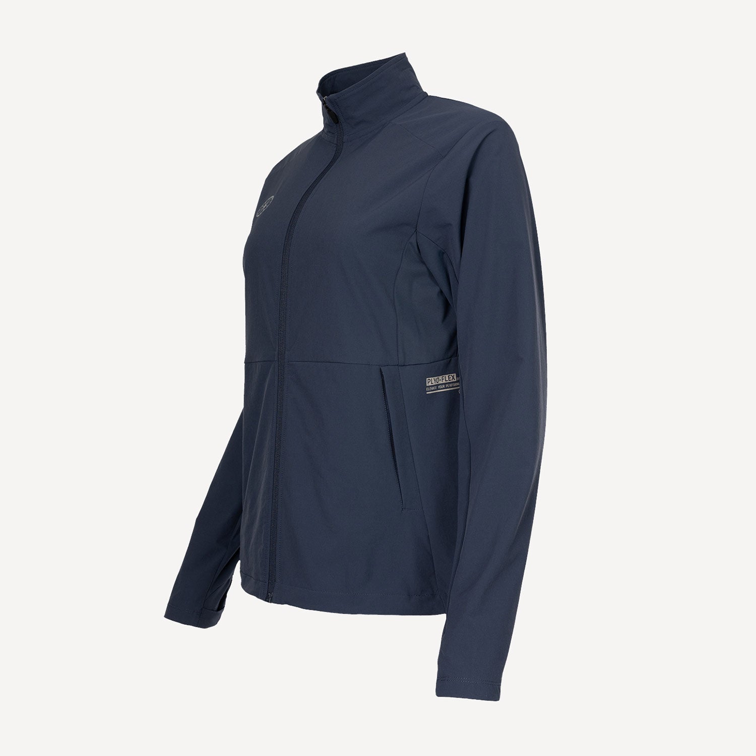 The Indian Maharadja Women's Plyo Flex Tennis Jacket - Dark Blue (4)