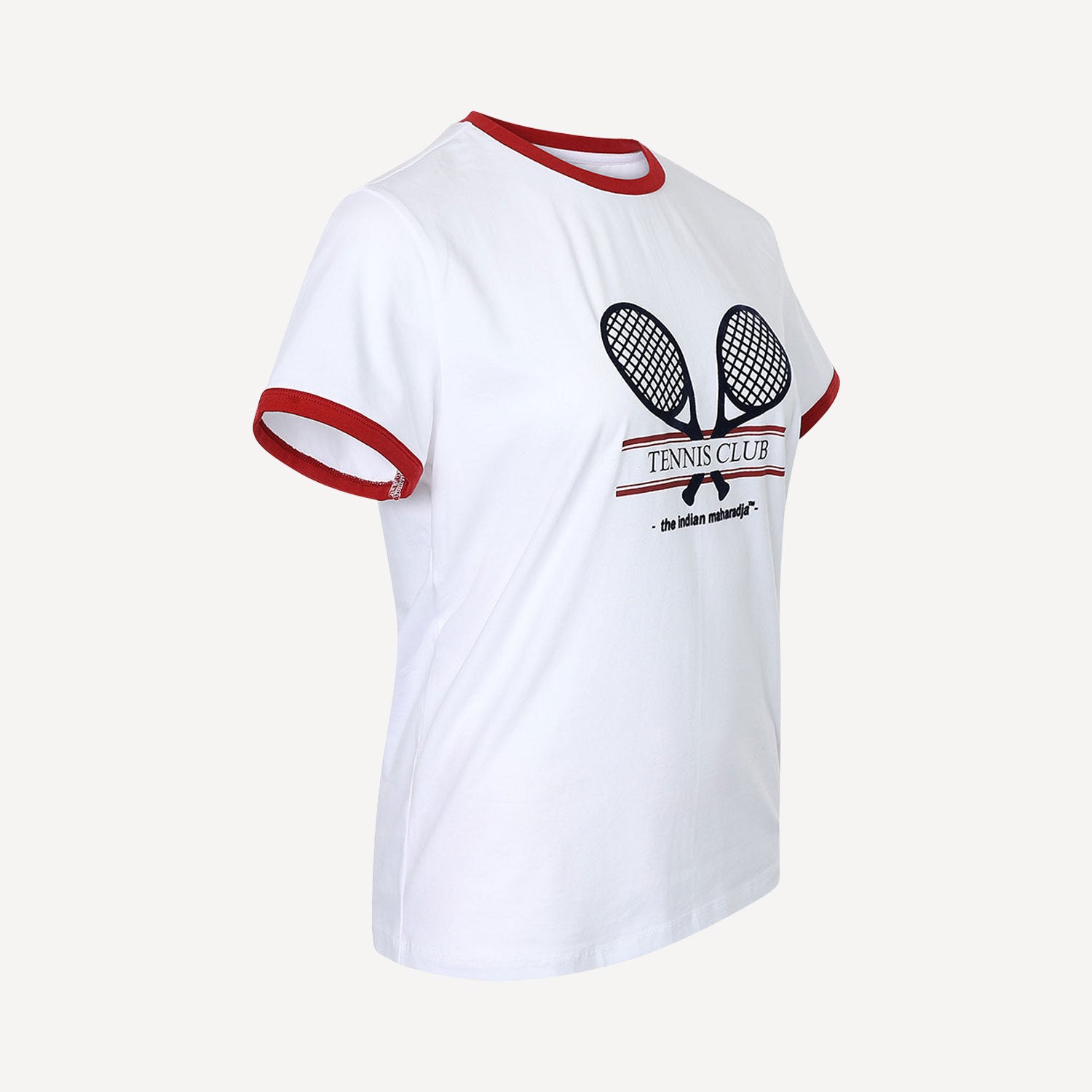 The Indian Maharadja Women's Racket Tennis T-Shirt - Red (2)