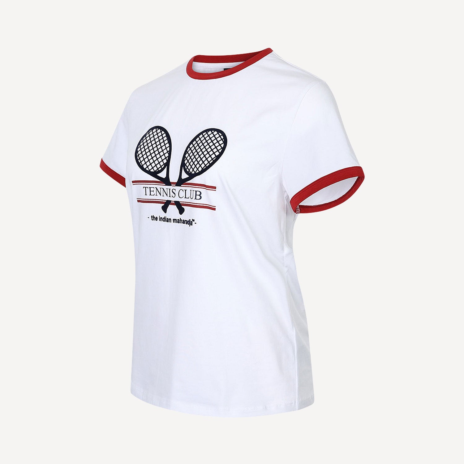 The Indian Maharadja Women's Racket Tennis T-Shirt - Red (4)