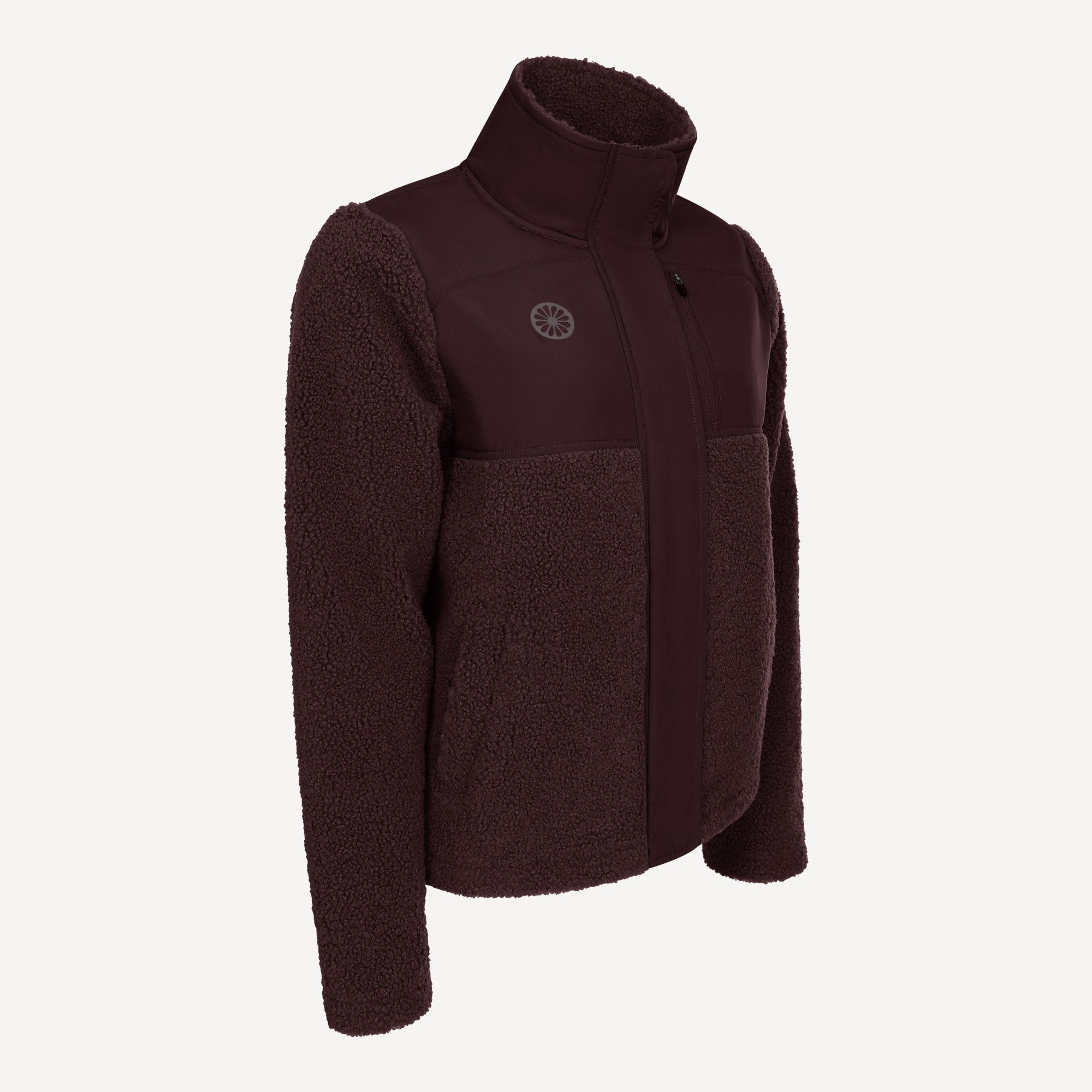 The Indian Maharadja Women's Sherpa Fleece Tennis Jacket - Red (2)