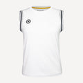 The Indian Maharadja Women's Sleeveless Pique Tennis Top - White (1)