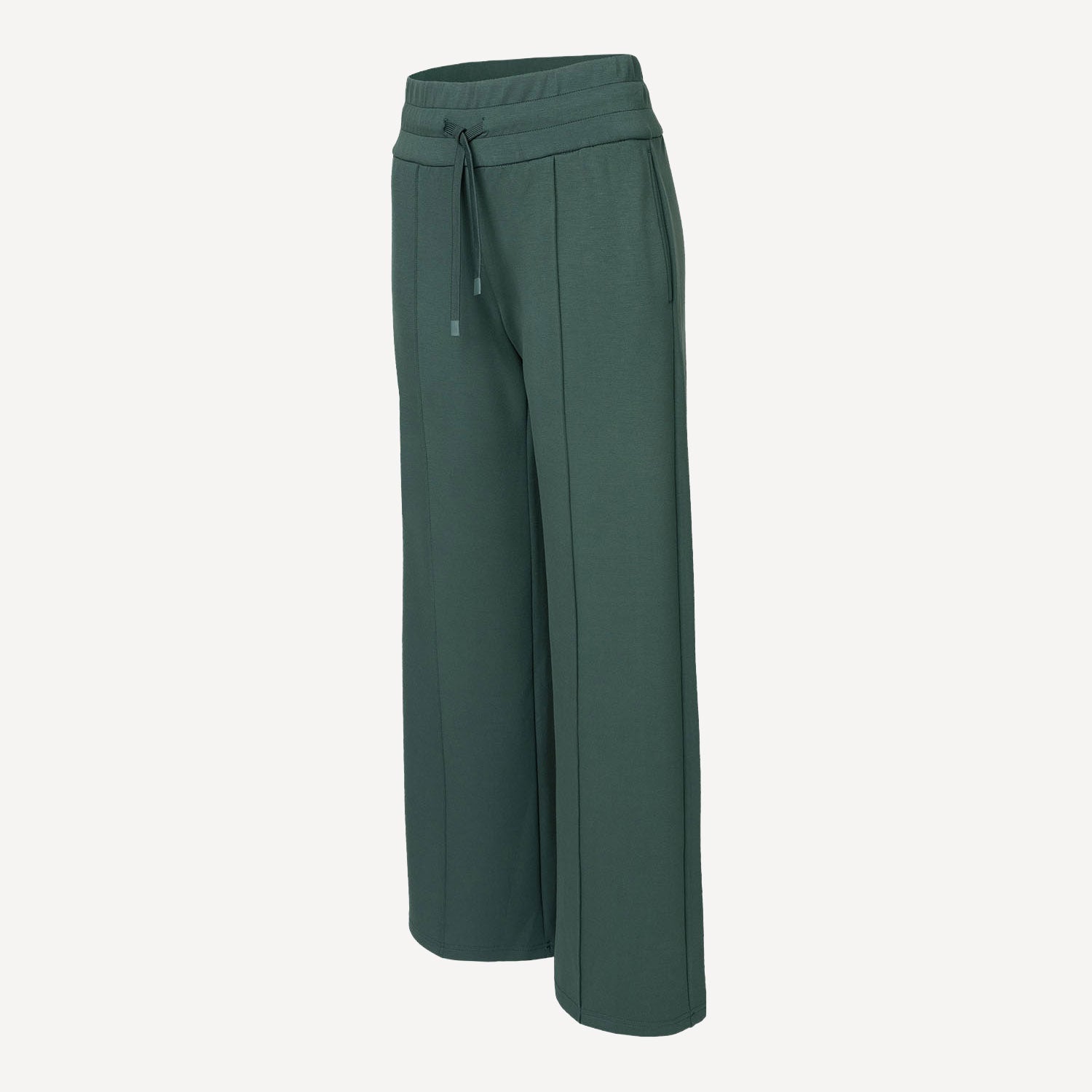 The Indian Maharadja Women's Soft Supreme Wide Leg Tennis Pants - Hunter Green (6)