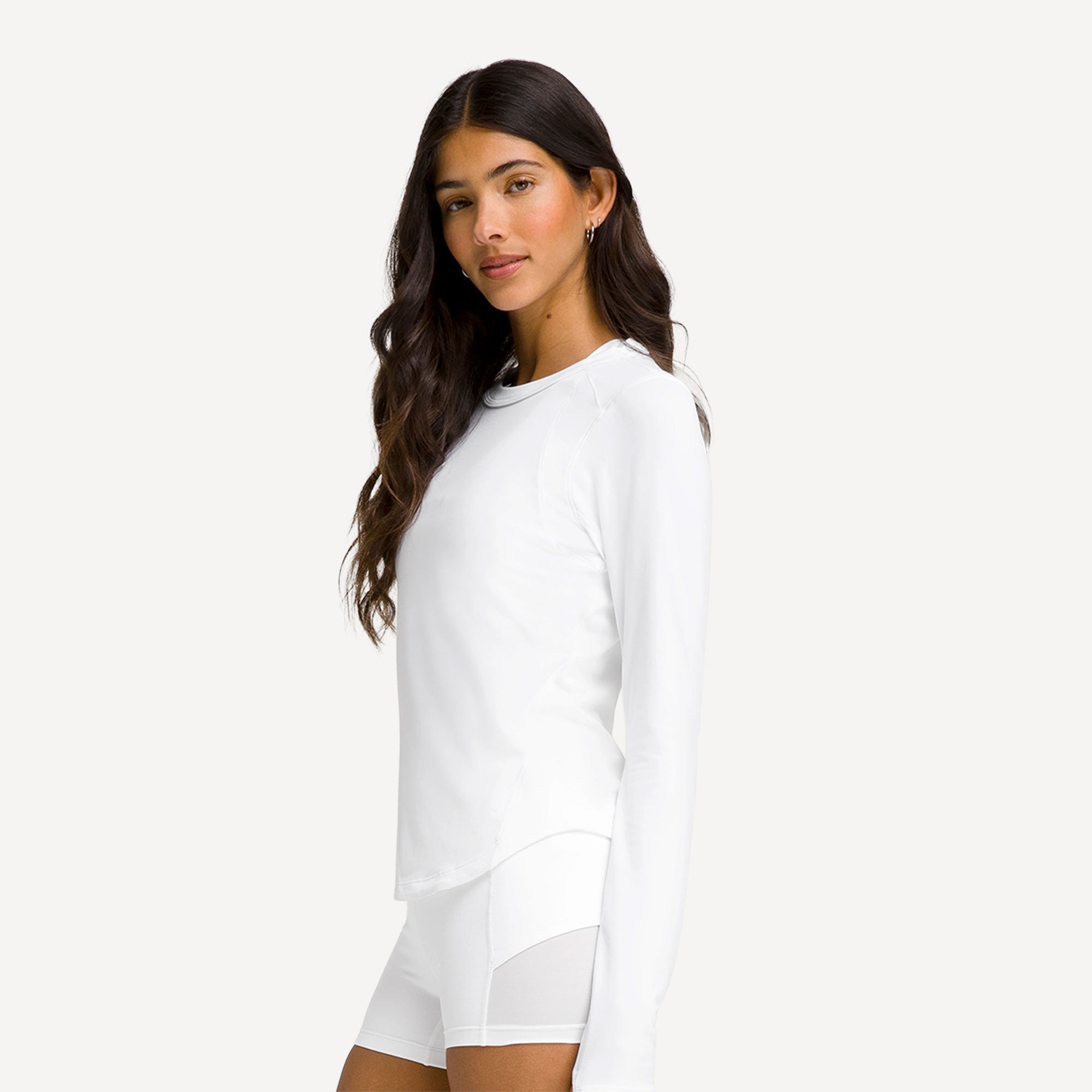 Wilson All Day Women's Long Sleeve Tennis Shirt - White (3)
