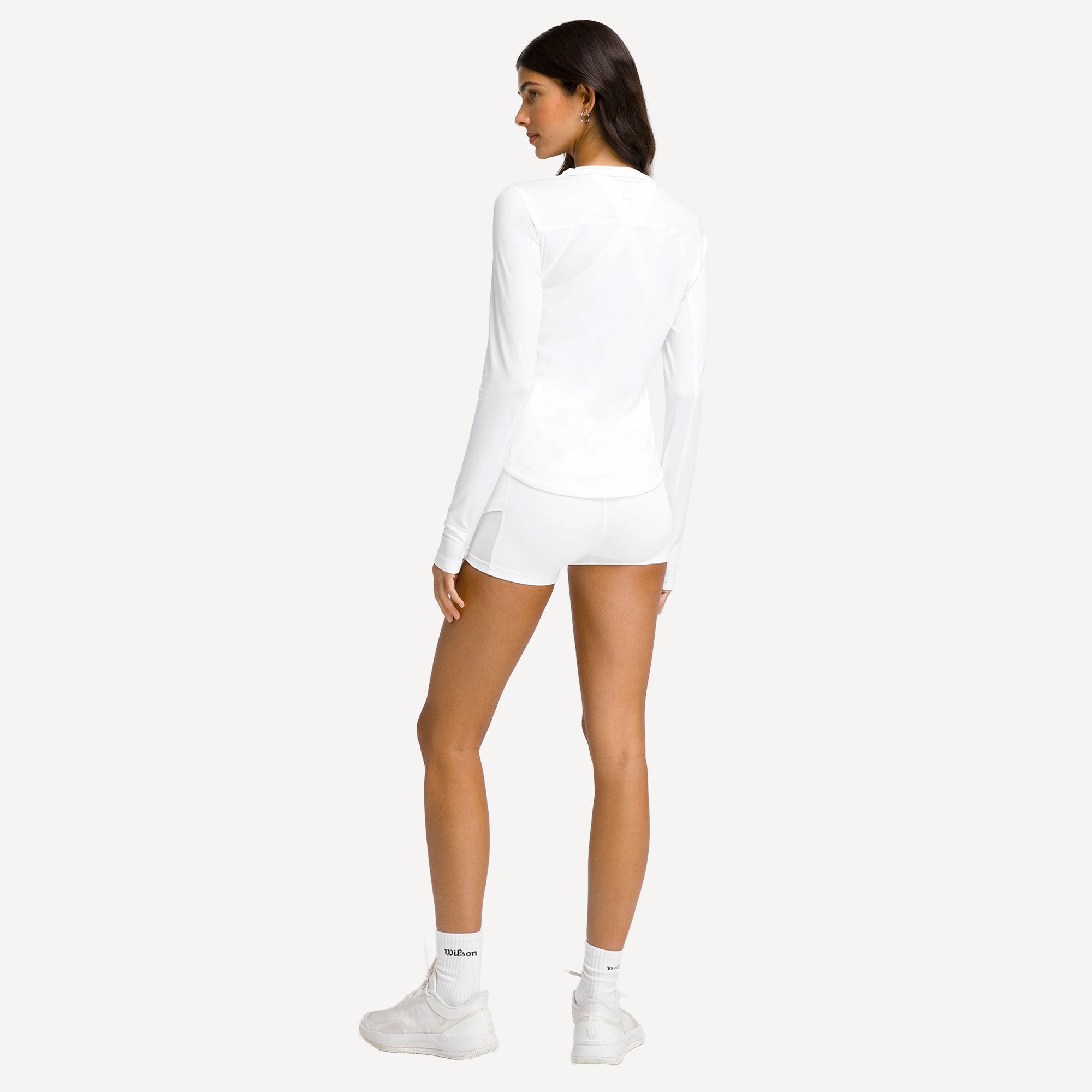 Wilson All Day Women's Long Sleeve Tennis Shirt - White (6)