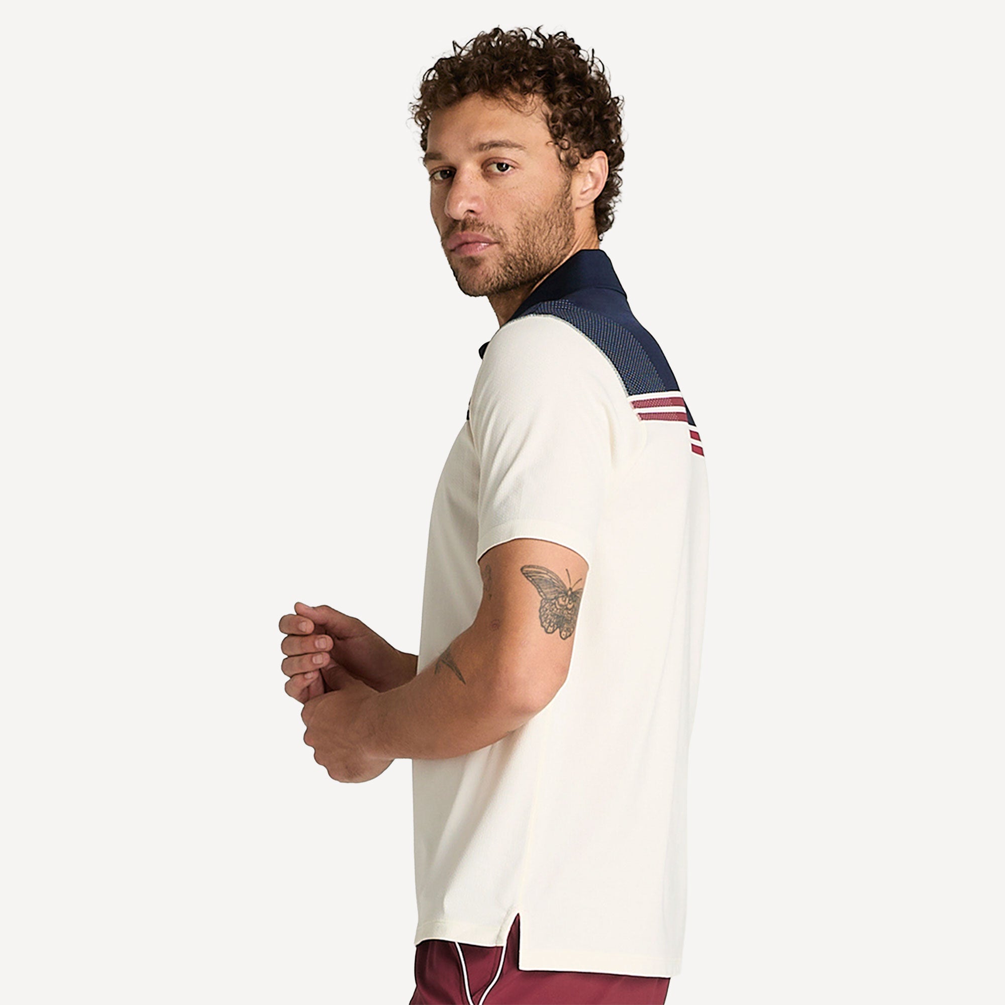Wilson All Seasons Men's Tennis Polo - Off-white (3)