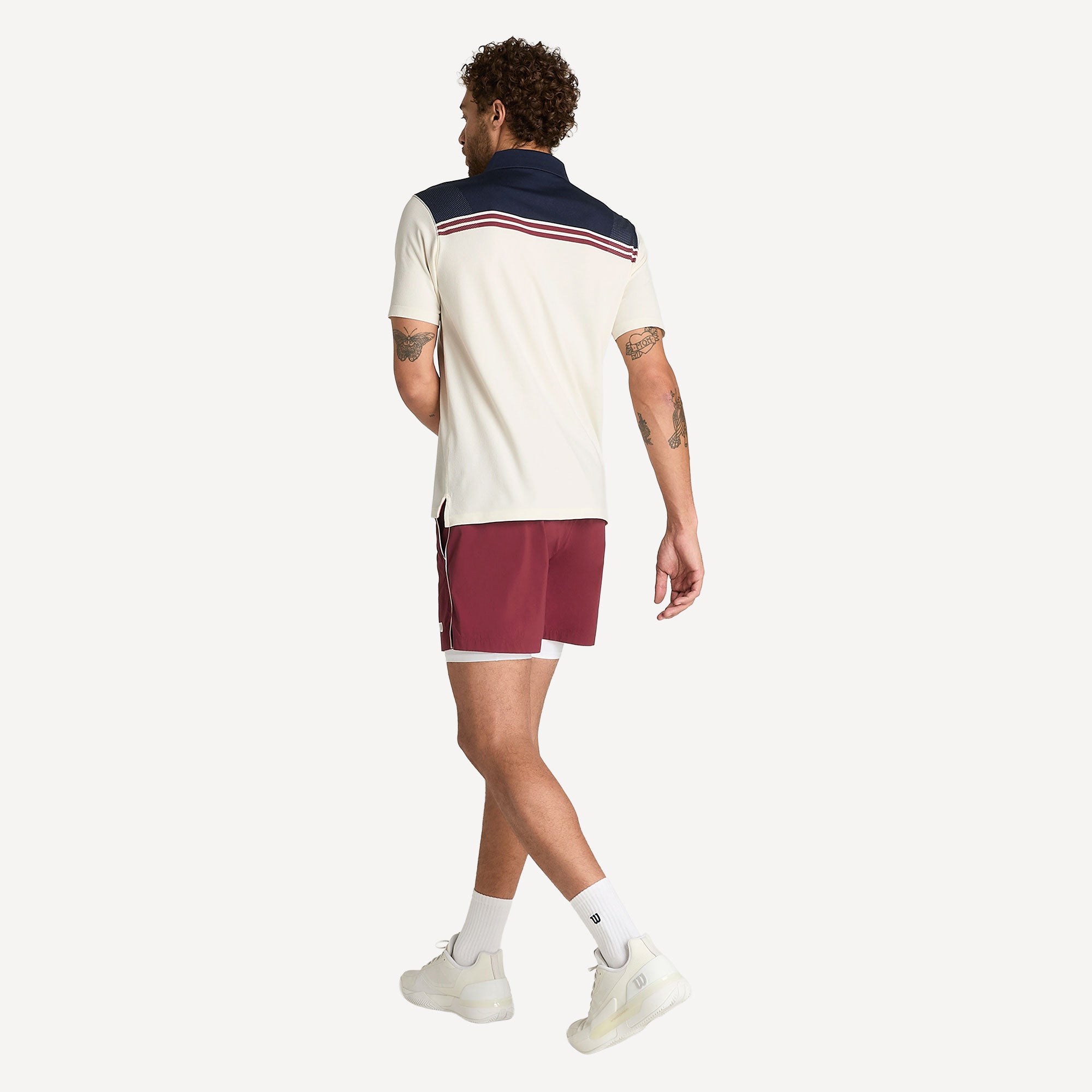 Wilson All Seasons Men's Tennis Polo - Off-white (7)
