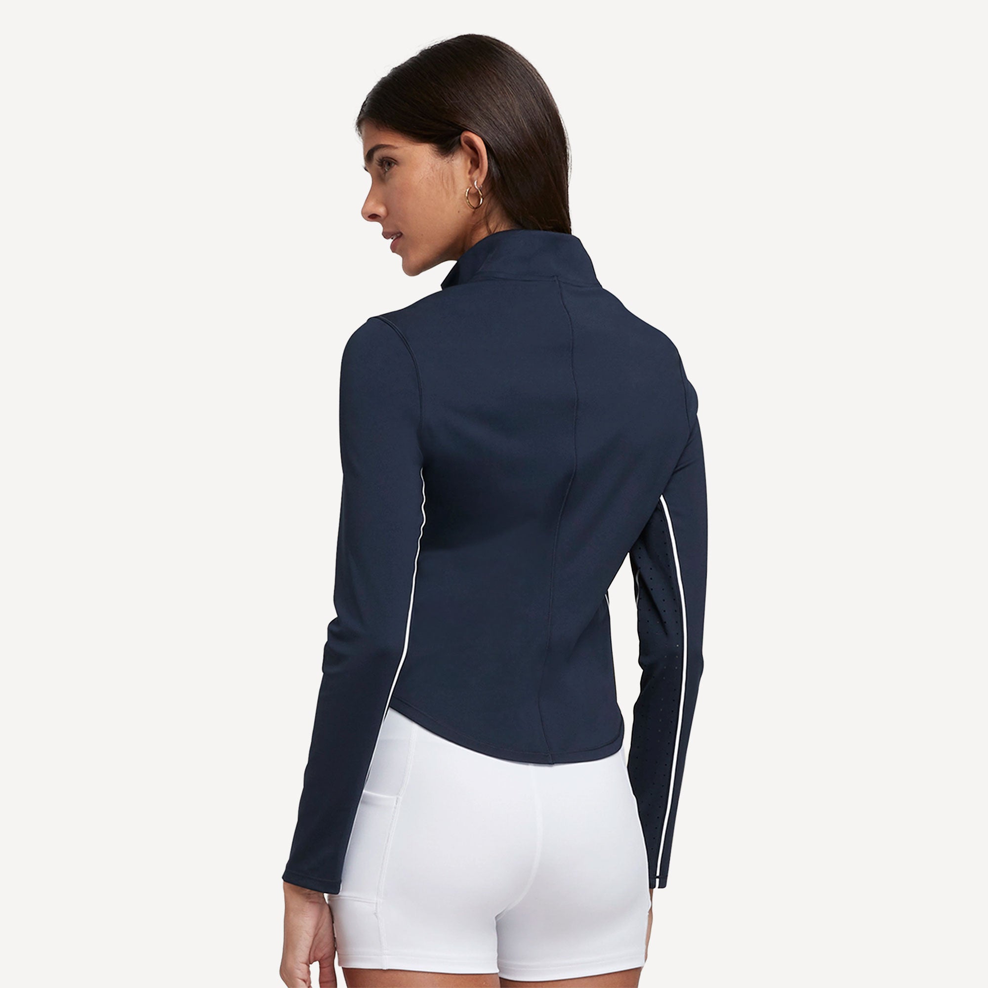Wilson Brentwood Women's Half-Zip Tennis Midlayer - Dark Blue (2)