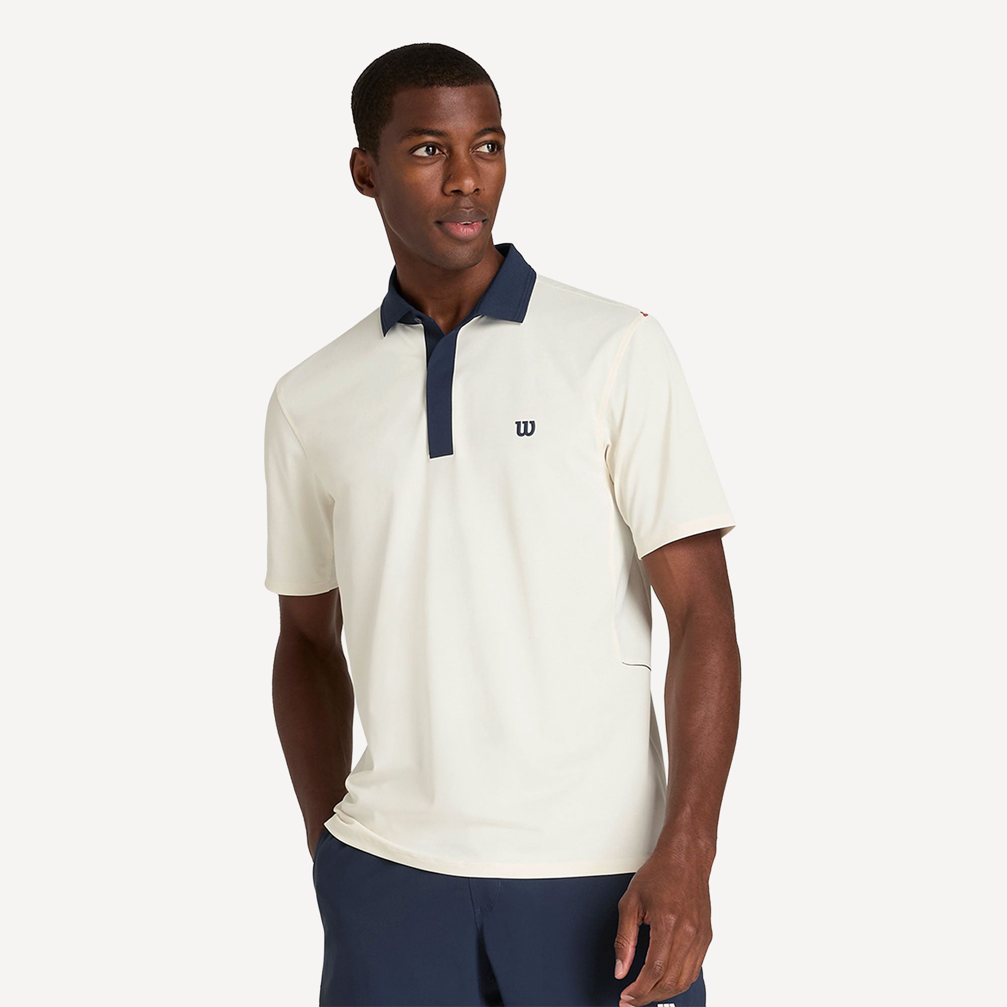 Wilson Challengers Men's Technical Tennis Polo - White (1)