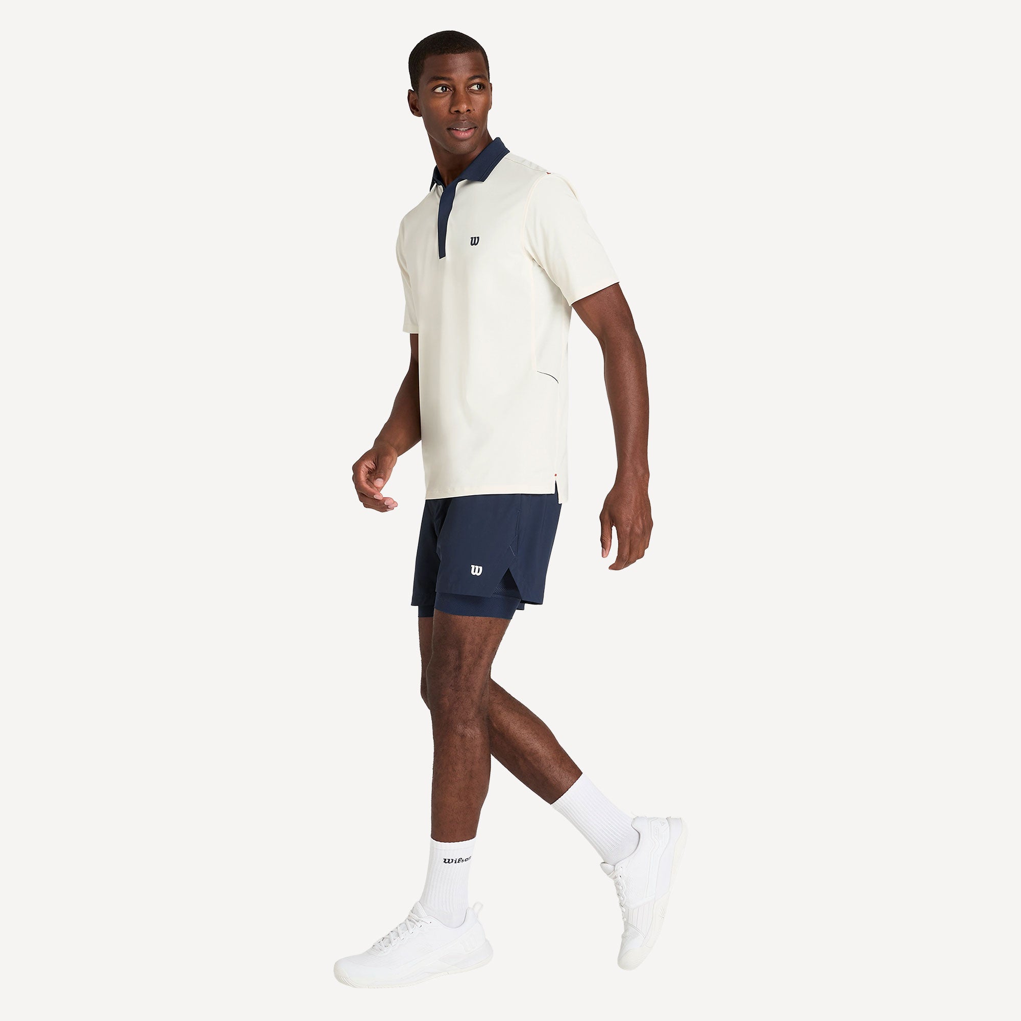 Wilson Challengers Men's Technical Tennis Polo - White (7)