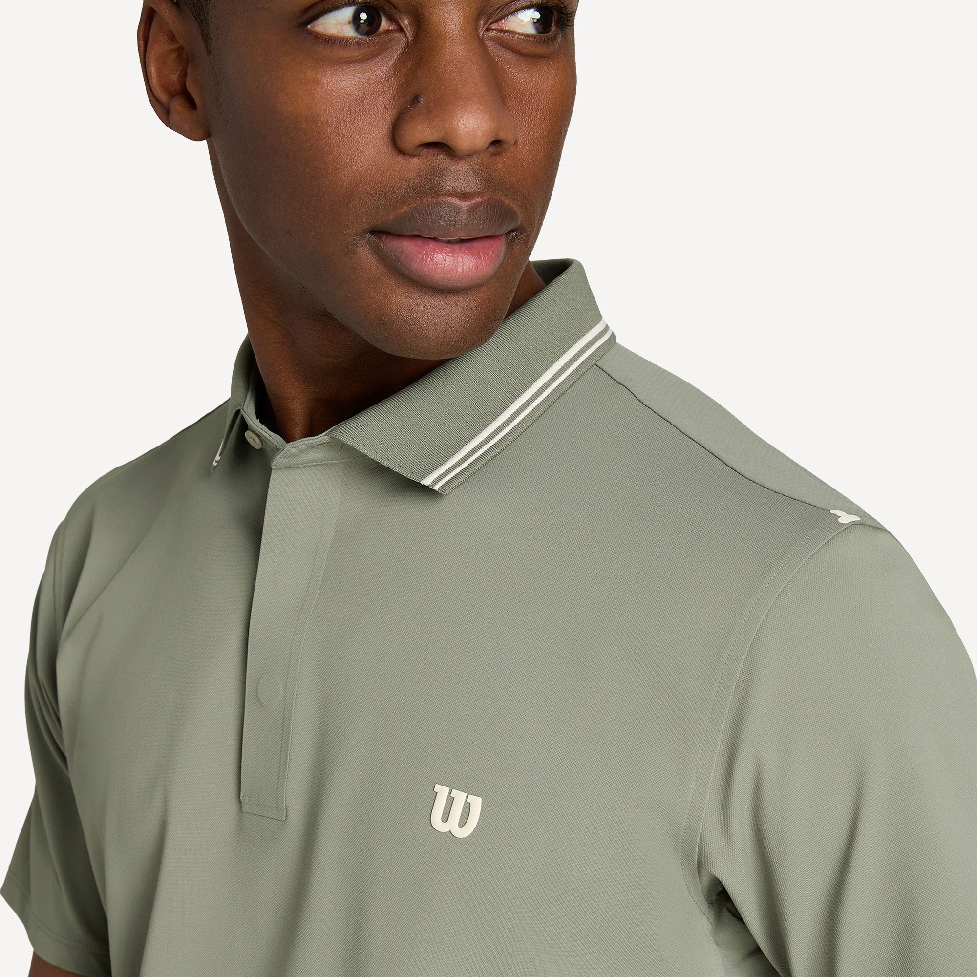 Wilson Challengers Men's Technical Tennis Polo - Green (4)