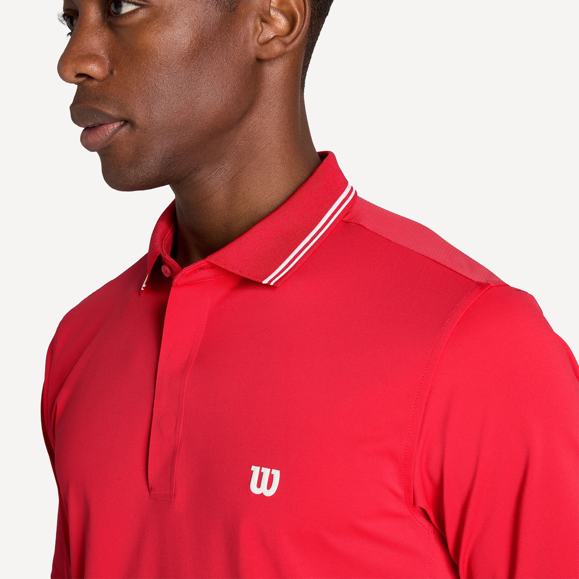 Wilson Challengers Men's Technical Tennis Polo - Red (4)