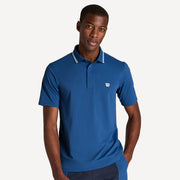Wilson Challengers Men's Technical Tennis Polo - Blue (1)