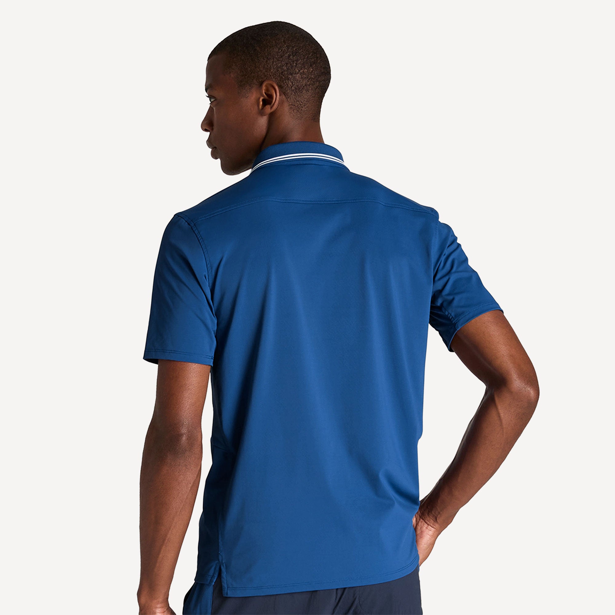 Wilson Challengers Men's Technical Tennis Polo - Blue (2)