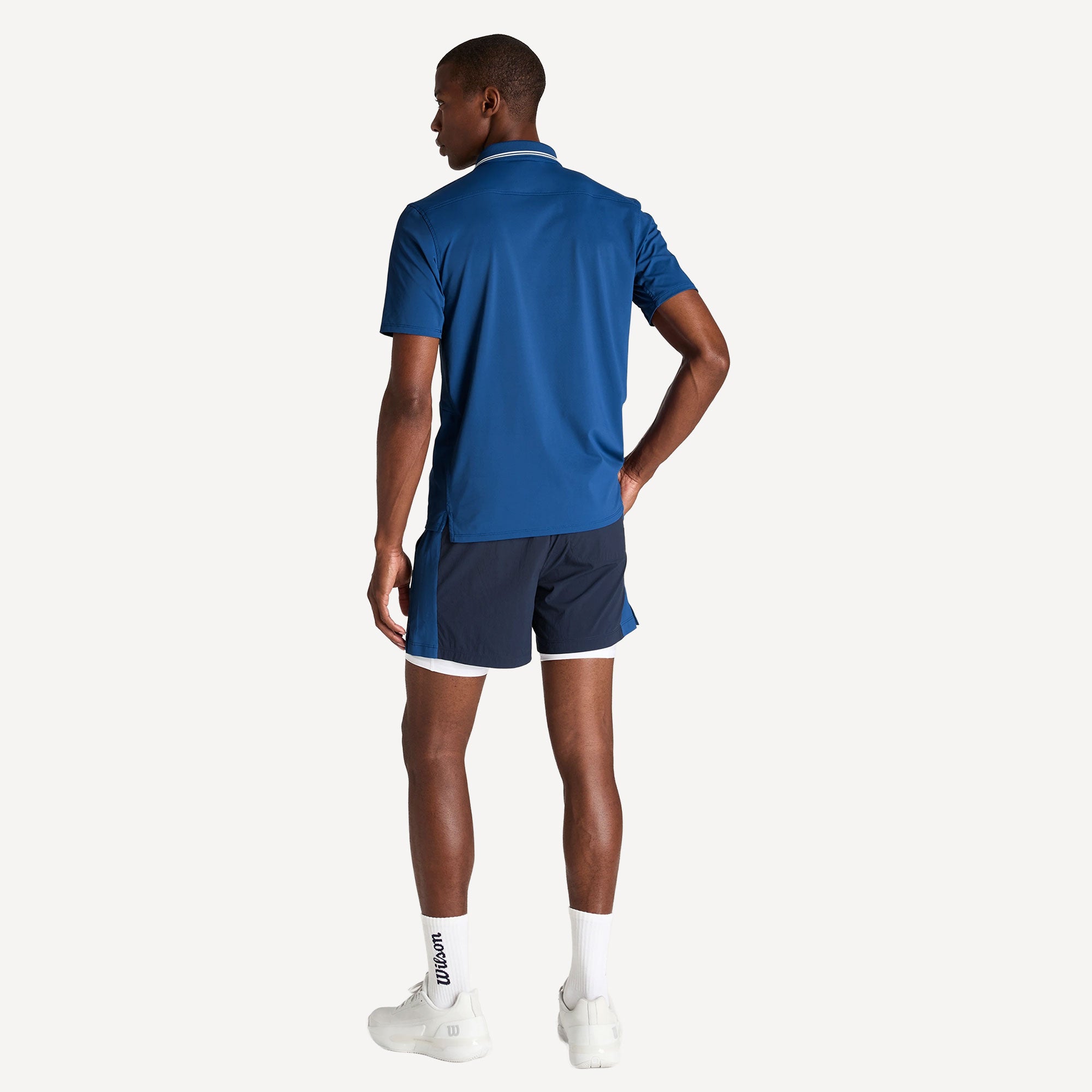 Wilson Challengers Men's Technical Tennis Polo - Blue (6)