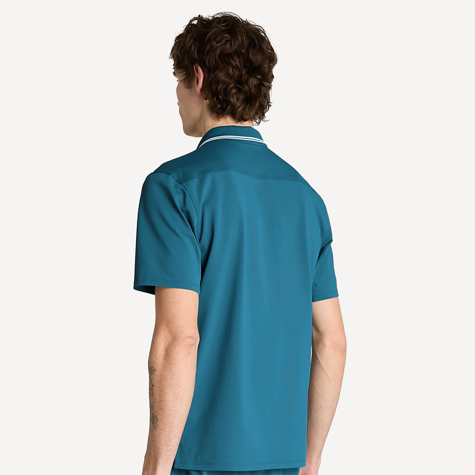 Wilson Challengers Men's Technical Tennis Polo - Blue (2)