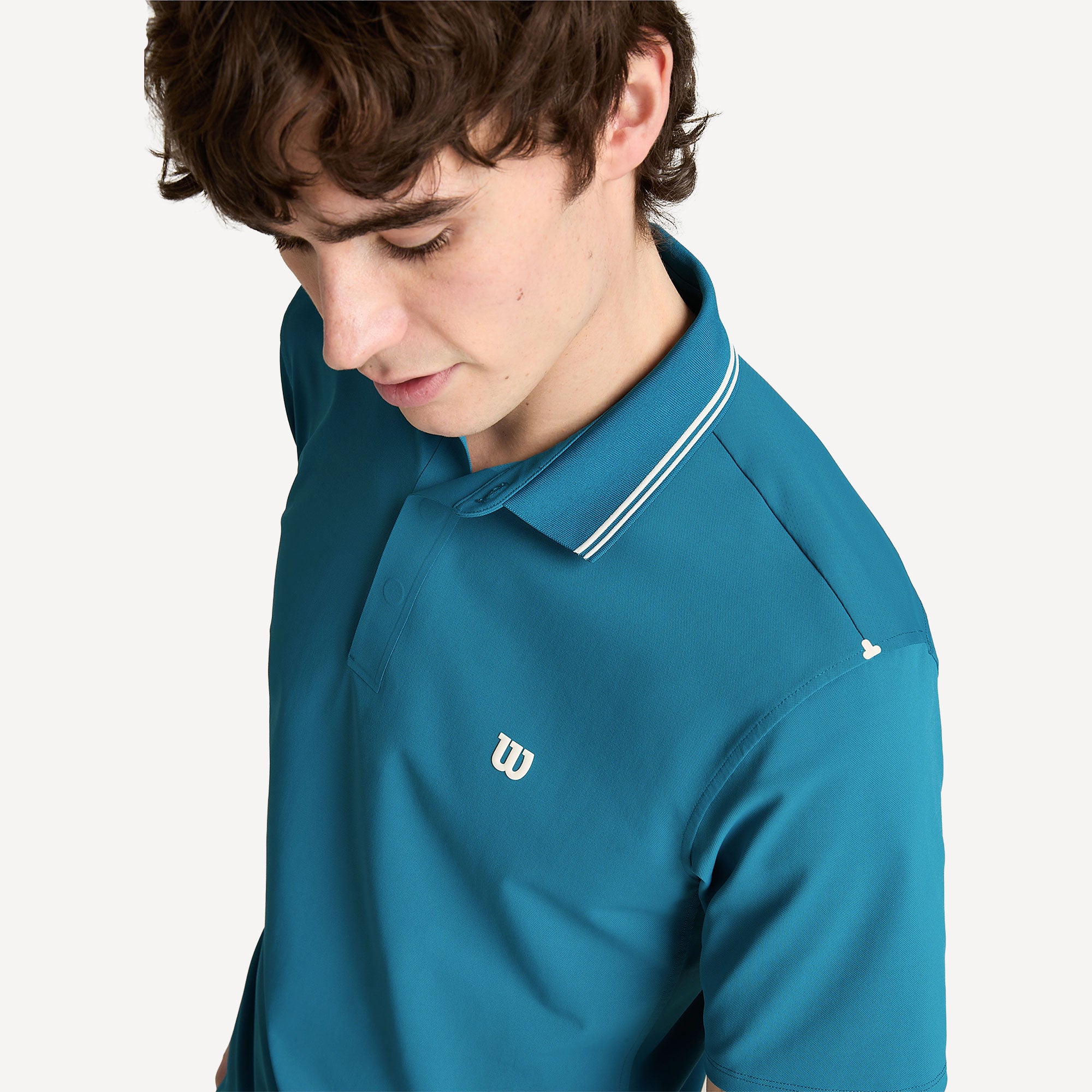 Wilson Challengers Men's Technical Tennis Polo - Blue (4)