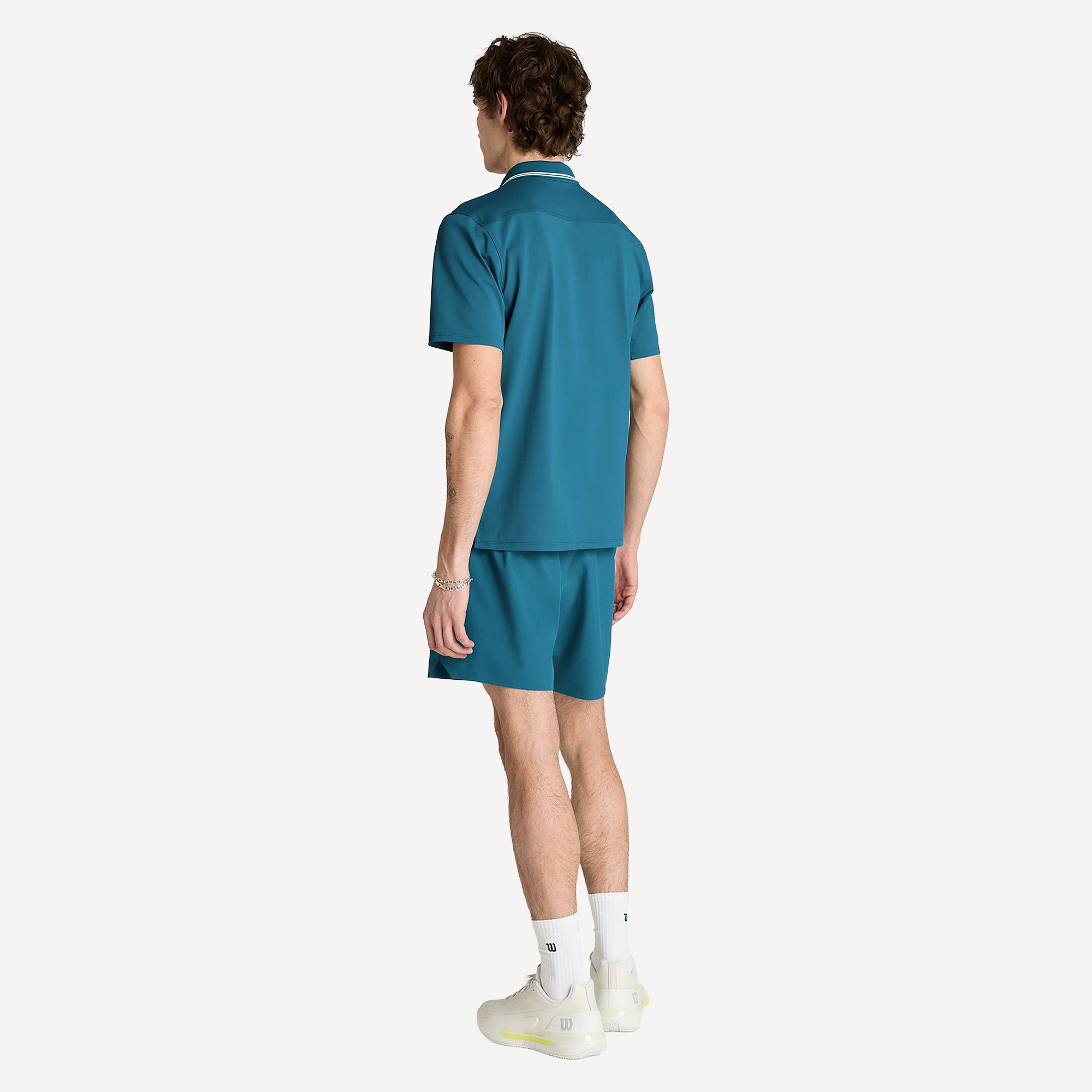 Wilson Challengers Men's Technical Tennis Polo - Blue (6)