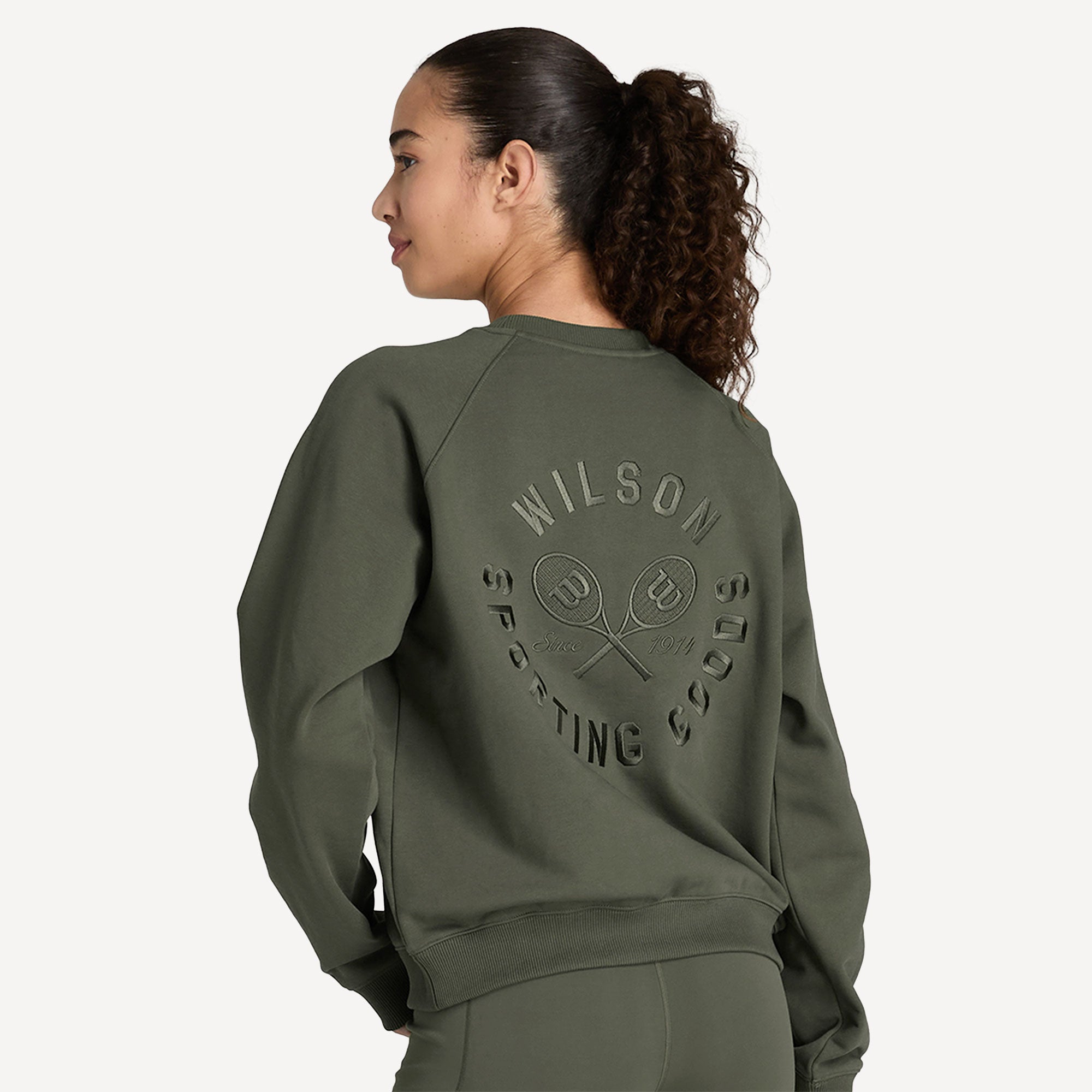 Wilson Classic Women's Tennis Sweater - Green (2)