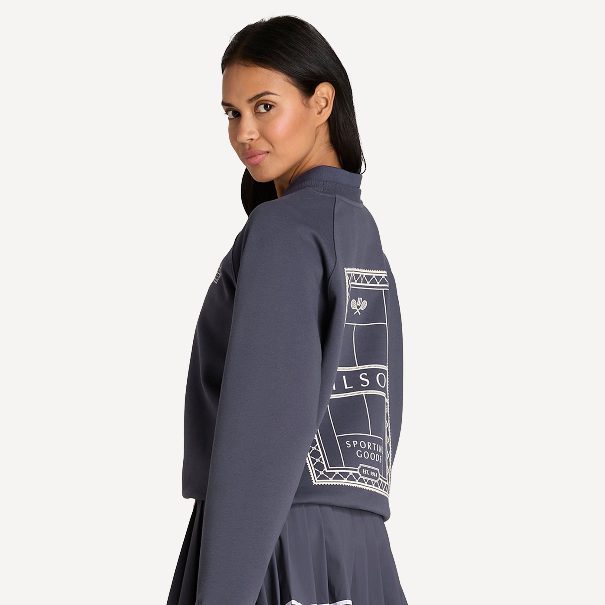 Wilson Classic Women's Tennis Sweater - Purple (2)