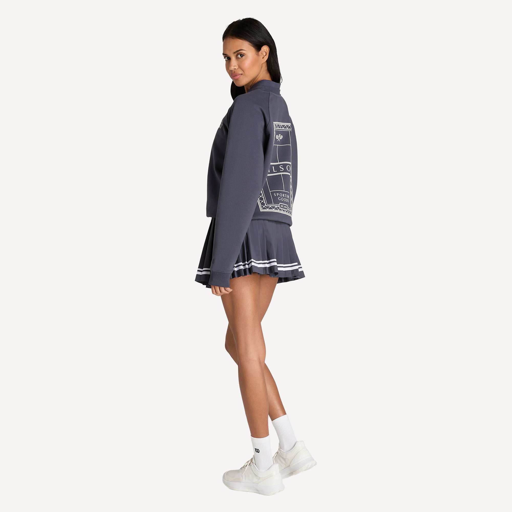 Wilson Classic Women's Tennis Sweater - Purple (6)