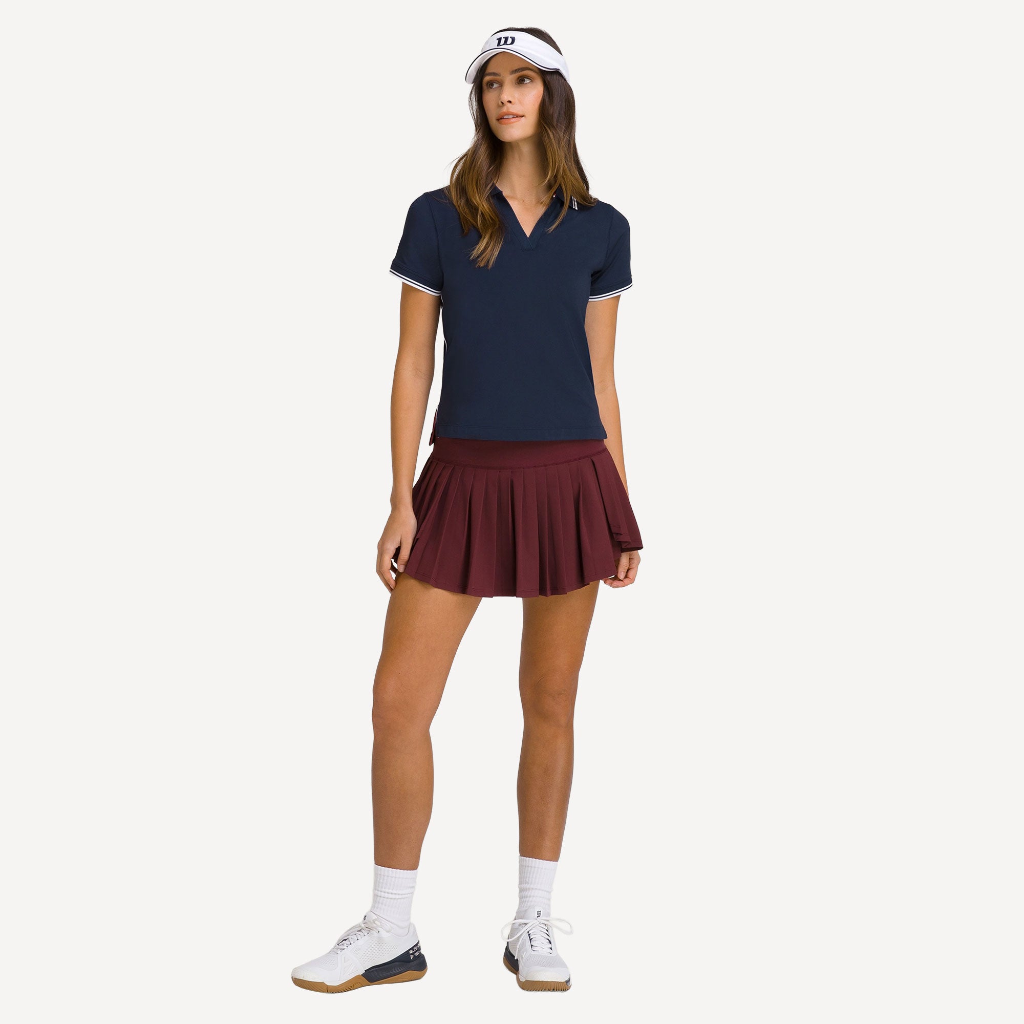 Wilson Club Women's Tennis Polo - Dark Blue (4)