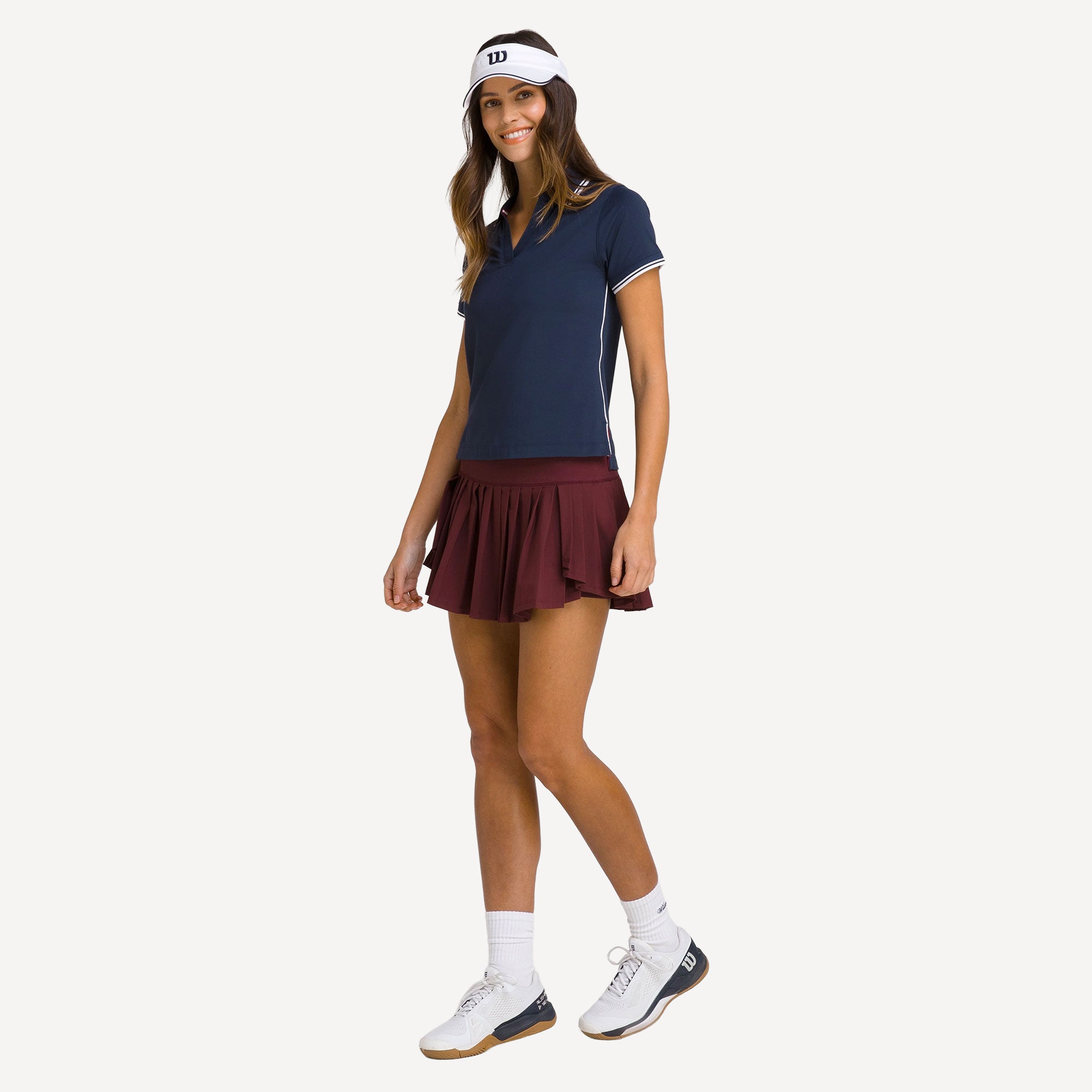 Wilson Club Women's Tennis Polo - Dark Blue (5)