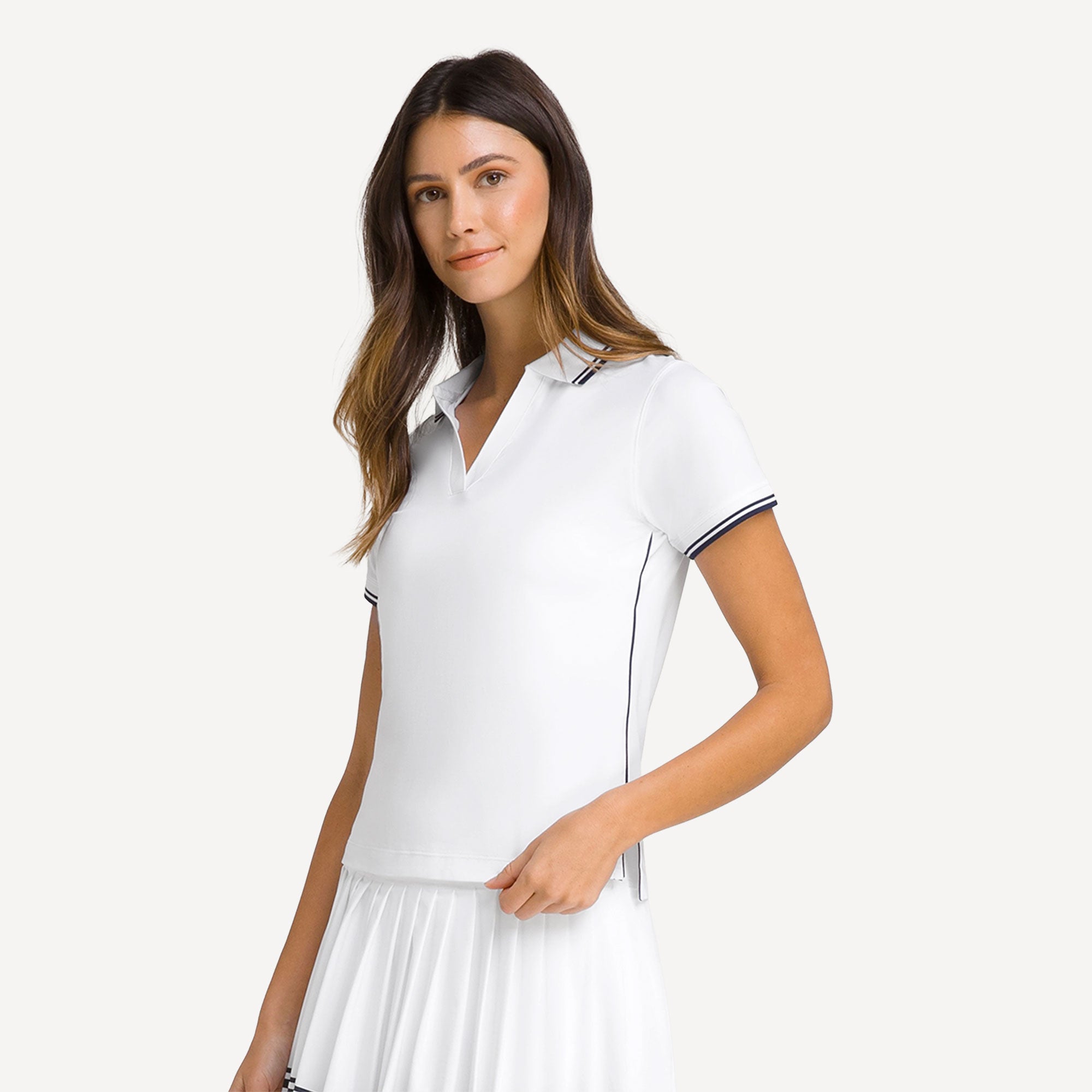 Wilson Club Women's Tennis Polo - White (3)