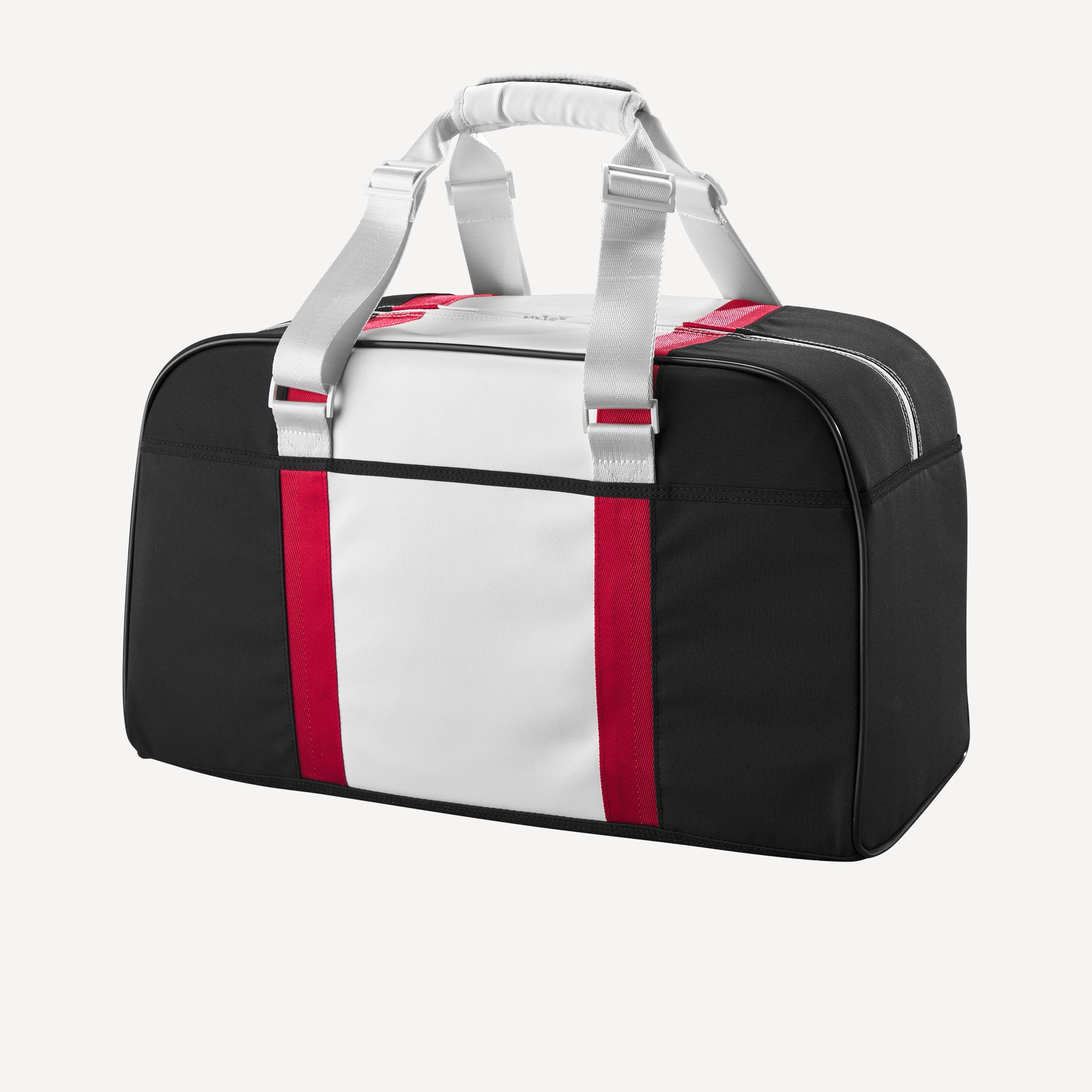 Wilson Courage Collection Small Duffle Tennis Bag - Black/White/Red (2)