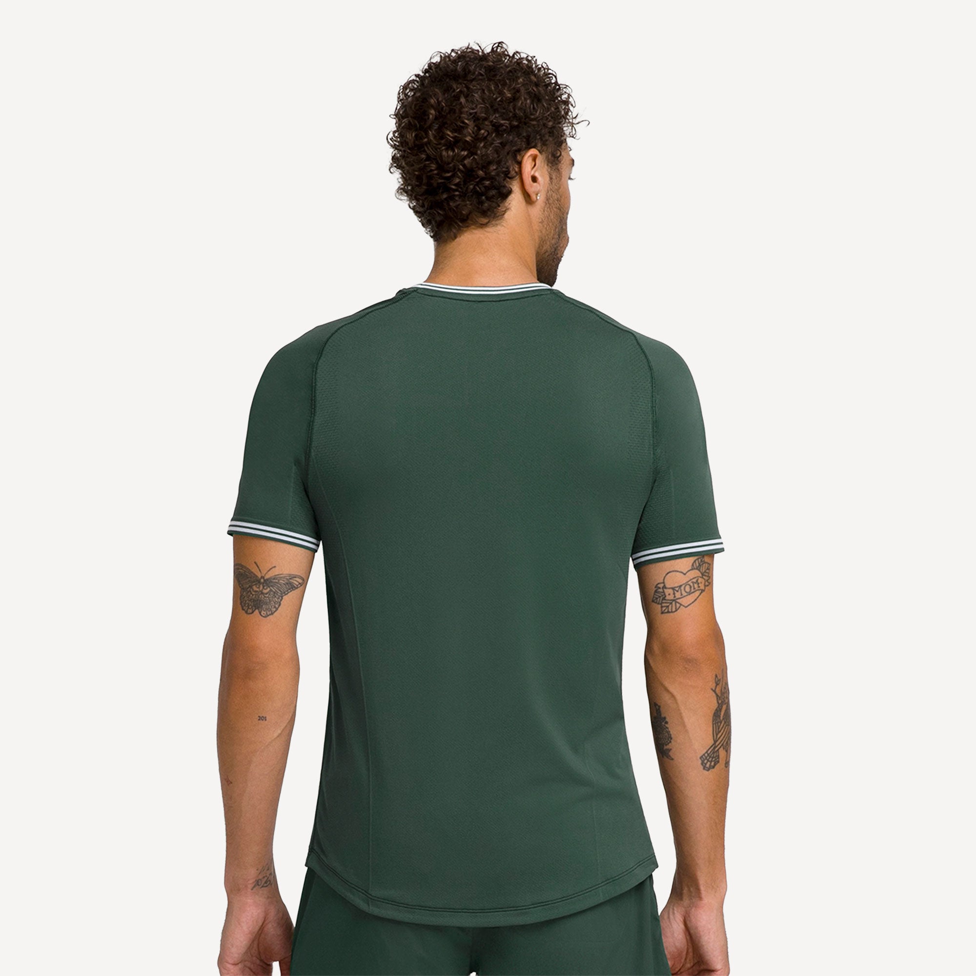 Wilson Court Performance Men's Tennis Shirt - Green (2)