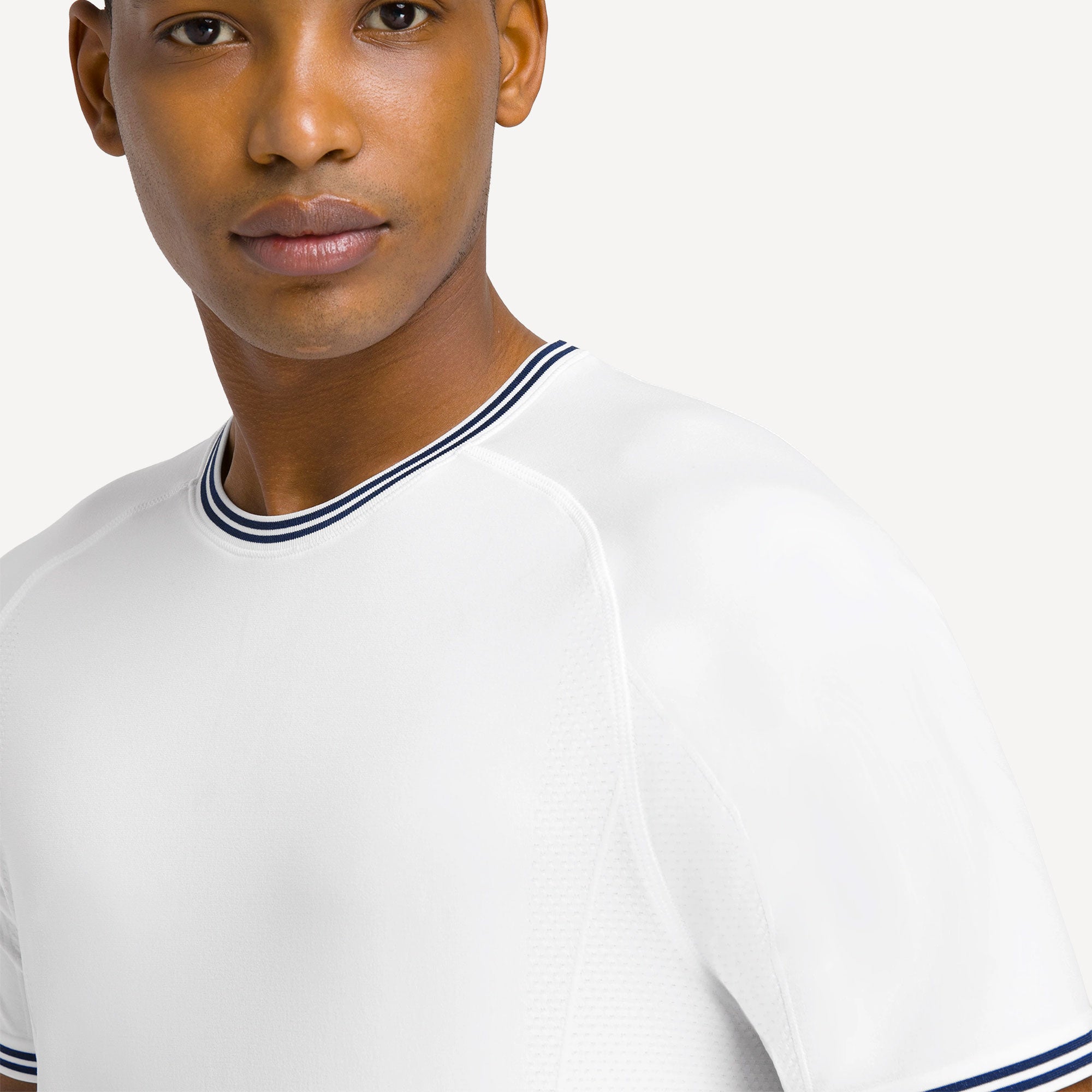 Wilson Court Performance Men's Tennis Shirt - White (4)