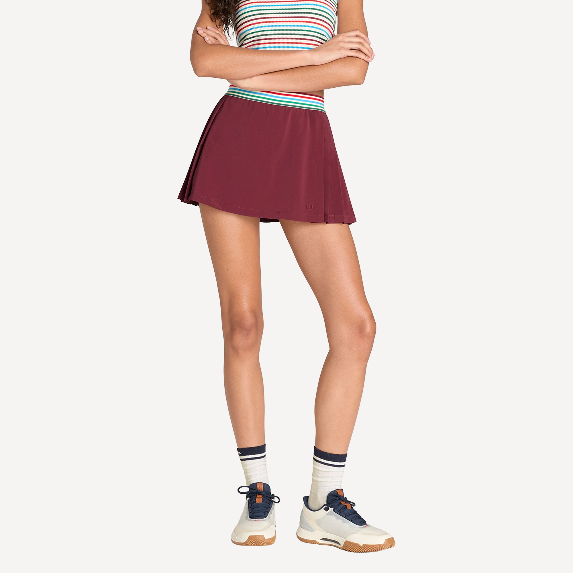 Wilson Cross Court Women's Tennis Skirt - Red (1)