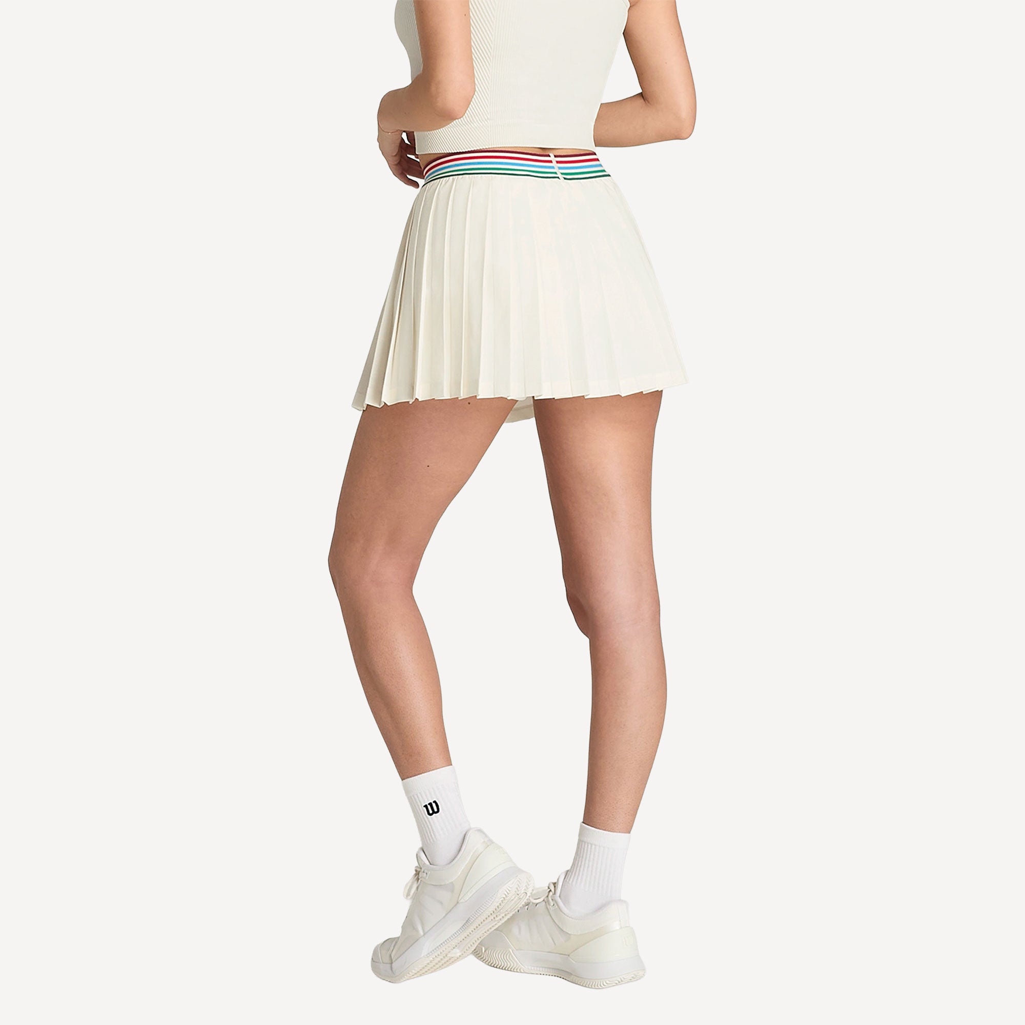 Wilson Cross Court Women's Tennis Skirt - Off-white (2)