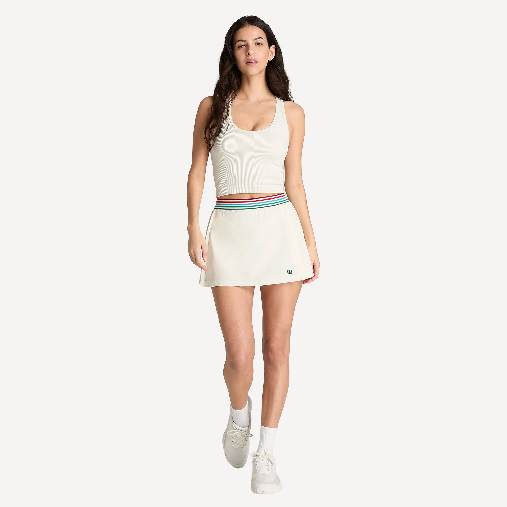 Wilson Cross Court Women's Tennis Skirt - Off-white (6)