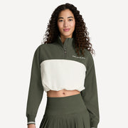 Wilson Davenport Women's Tennis Popover - Green (1)