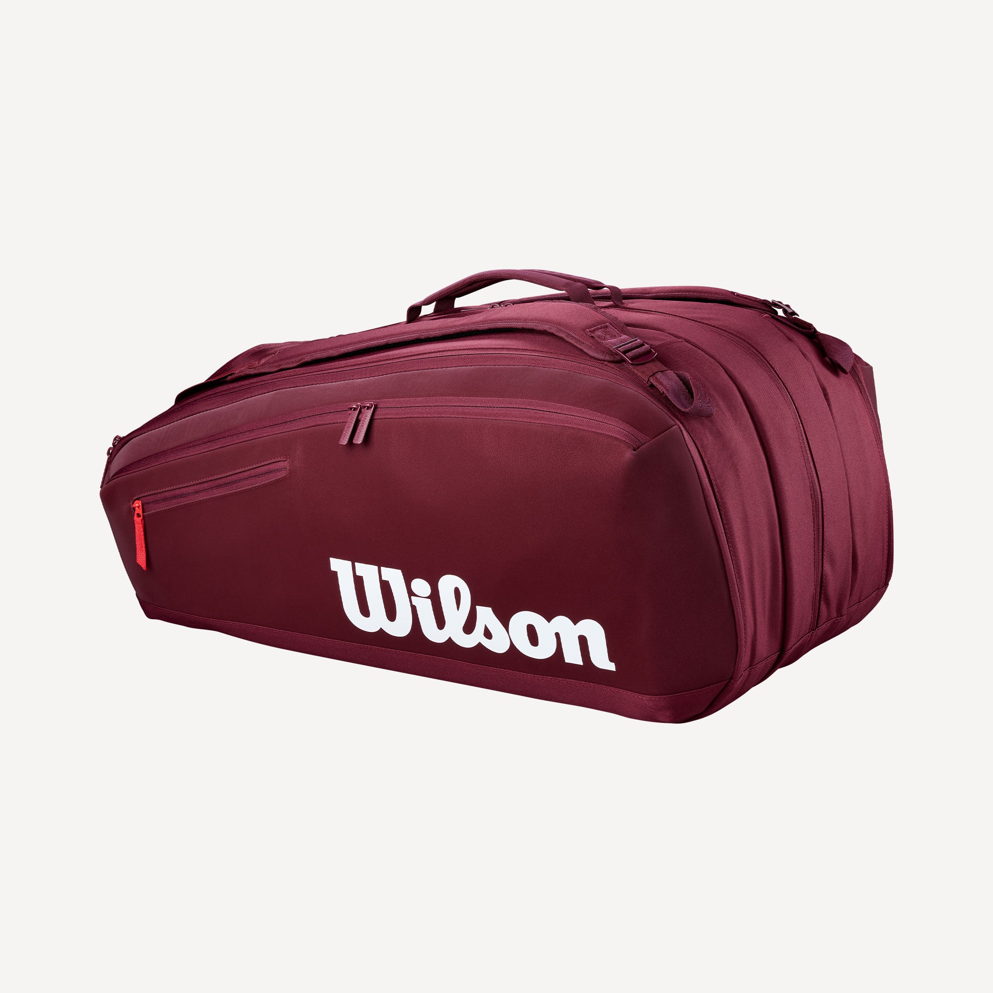 Wilson Defyer V1 15 Racket Tennis Bag - Red (2)